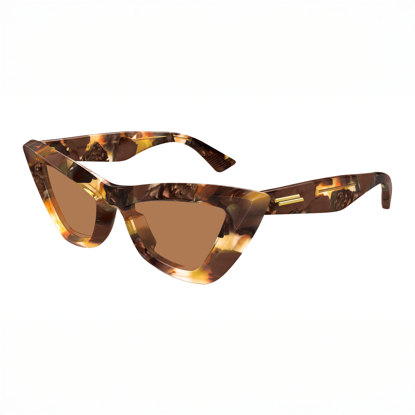 Angle Acetate Pointed Cat-Eye Sunglasses