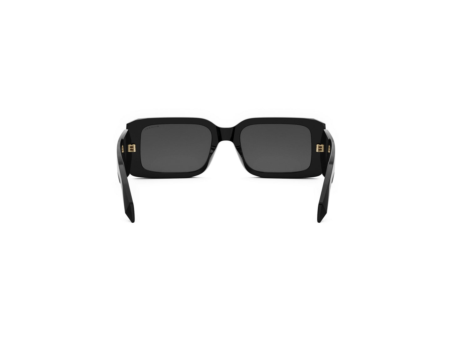 Black Rectangular Acetate Sunglasses