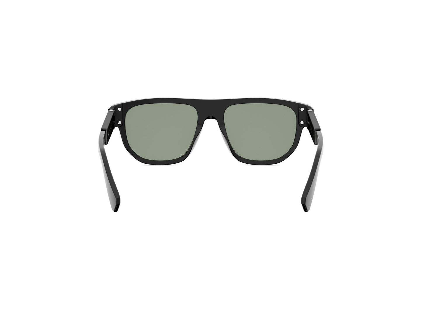 Black Rectangular Acetate Sunglasses