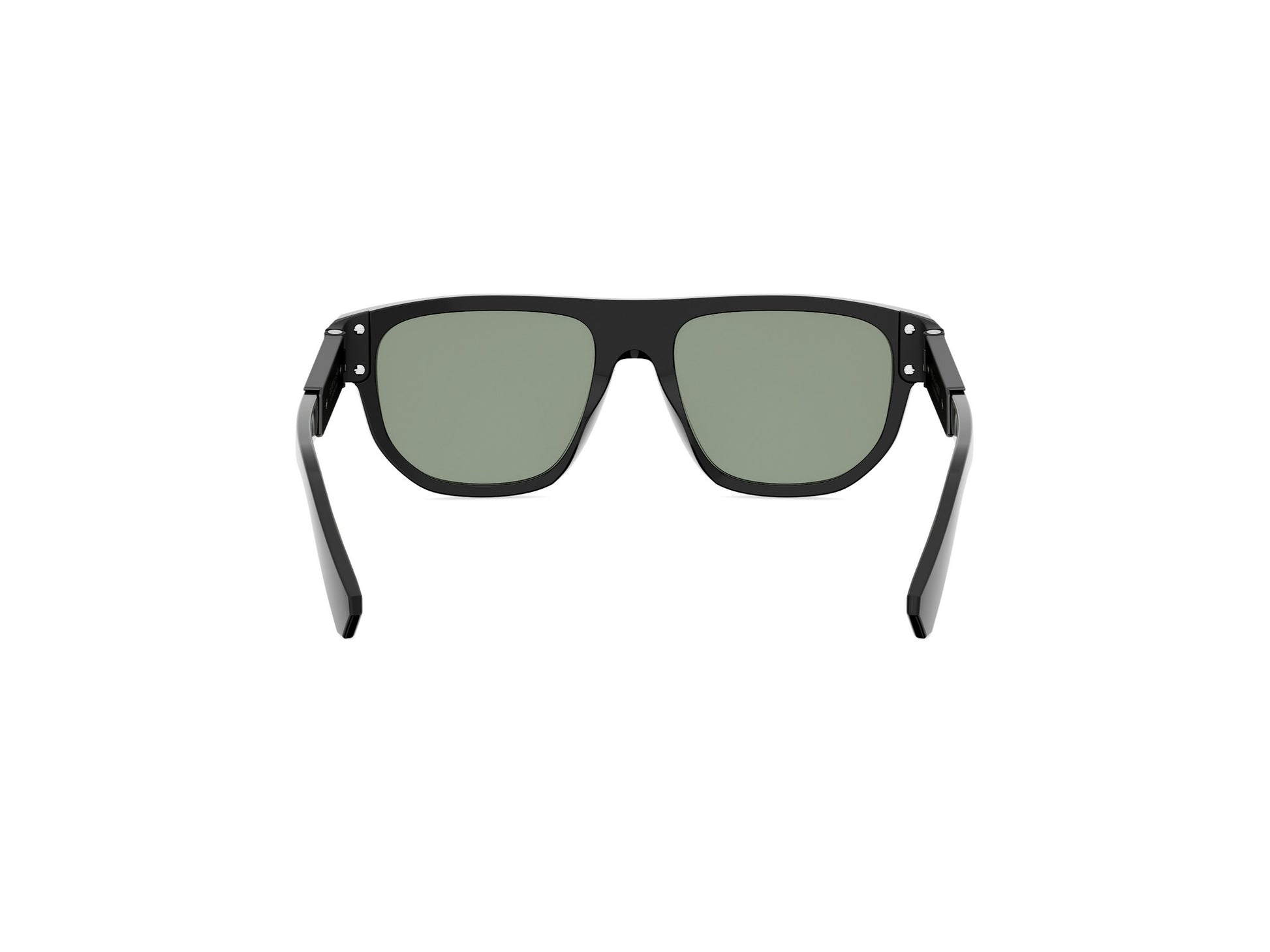 Black Rectangular Acetate Sunglasses