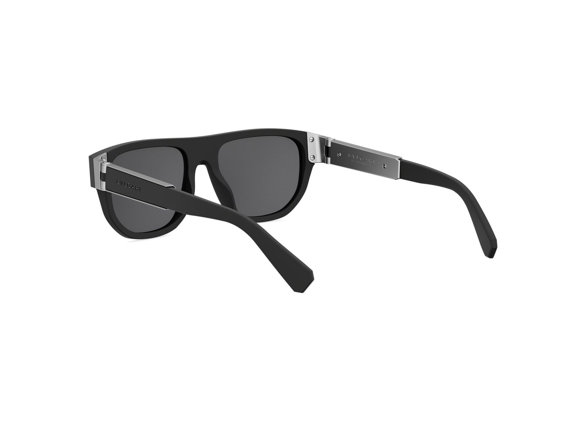 Black Rectangular Acetate Sunglasses