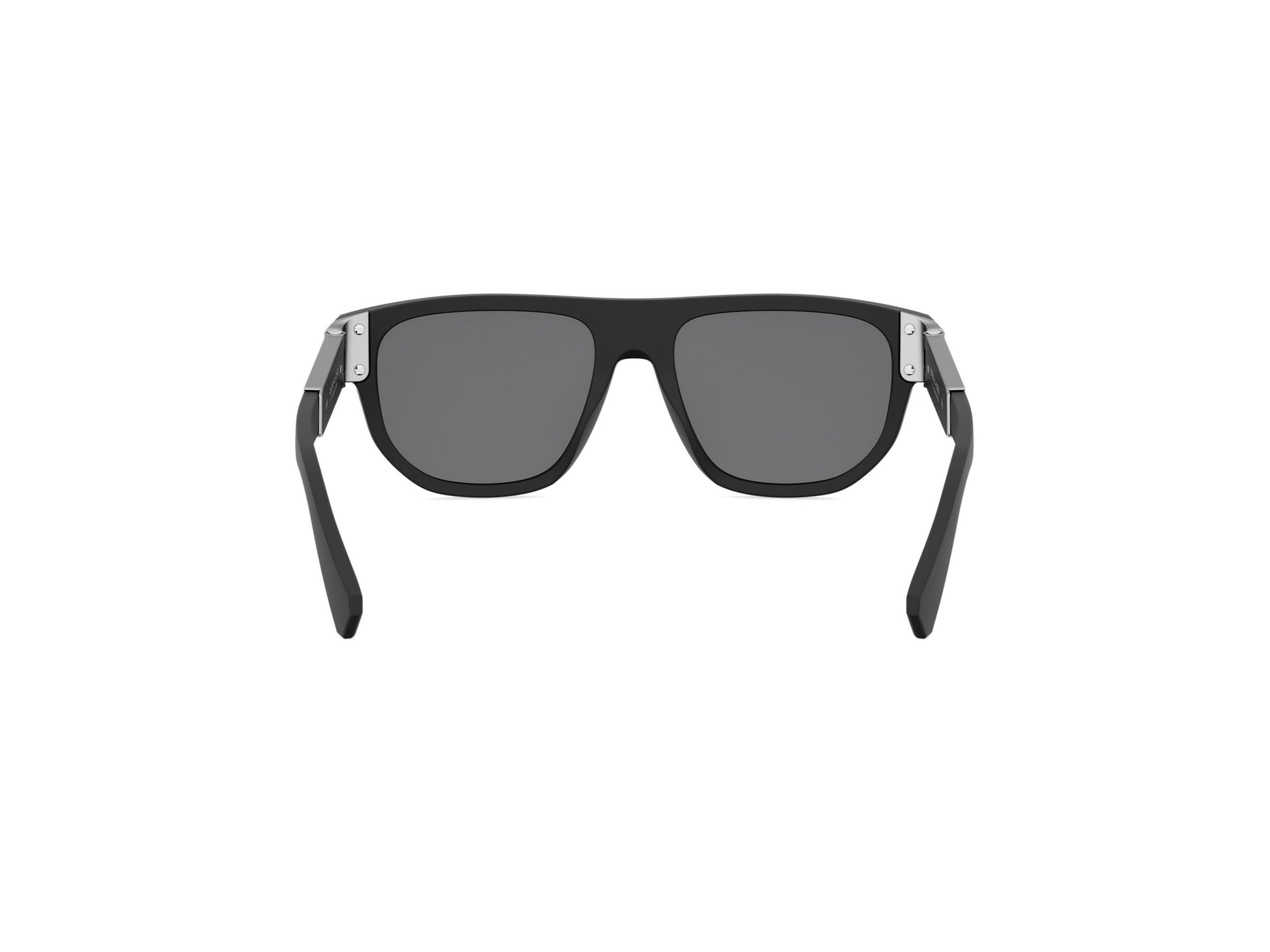 Black Rectangular Acetate Sunglasses