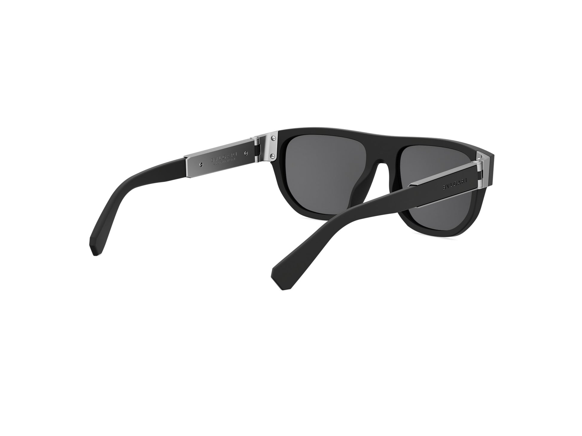 Black Rectangular Acetate Sunglasses