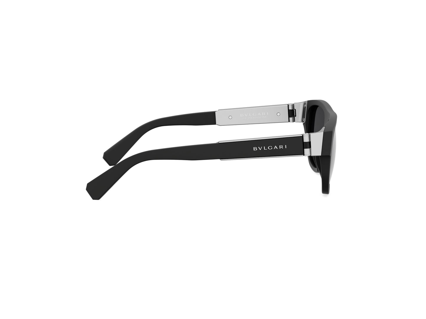 Black Rectangular Acetate Sunglasses