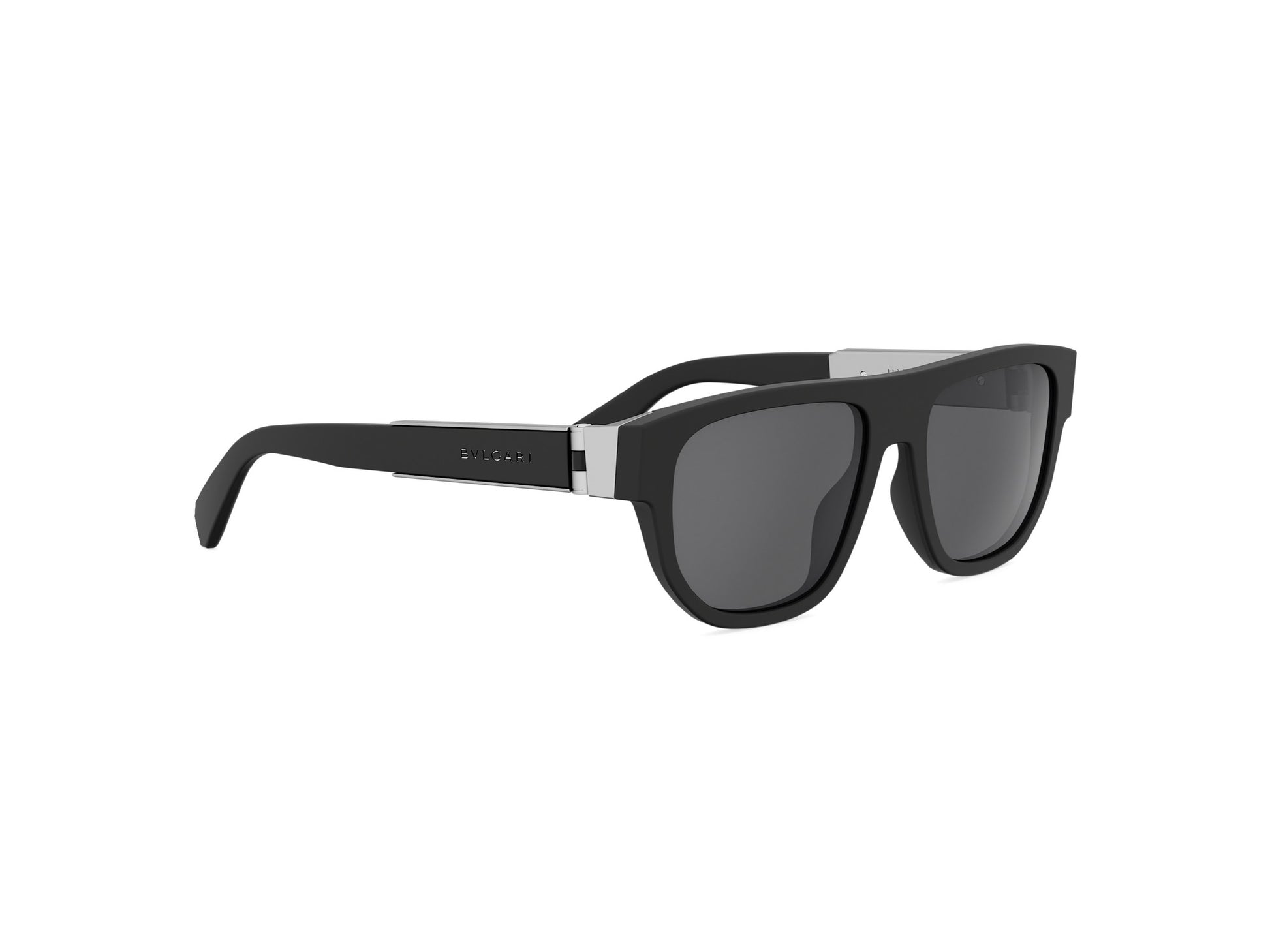 Black Rectangular Acetate Sunglasses