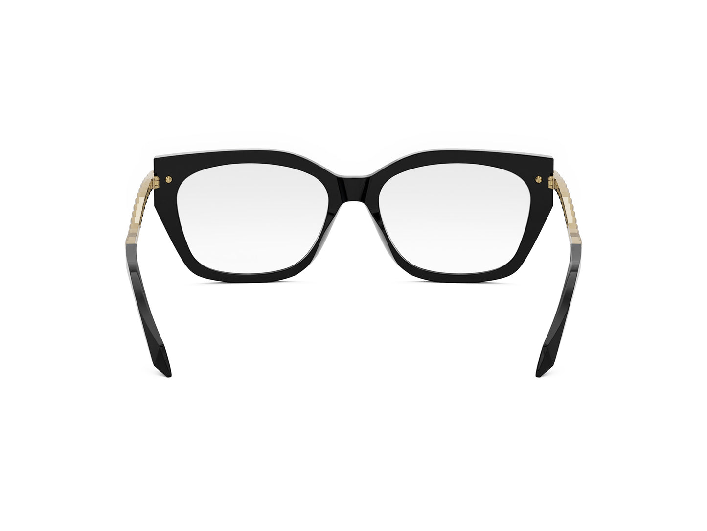 Black Cat-Eye Acetate Eyeglasses