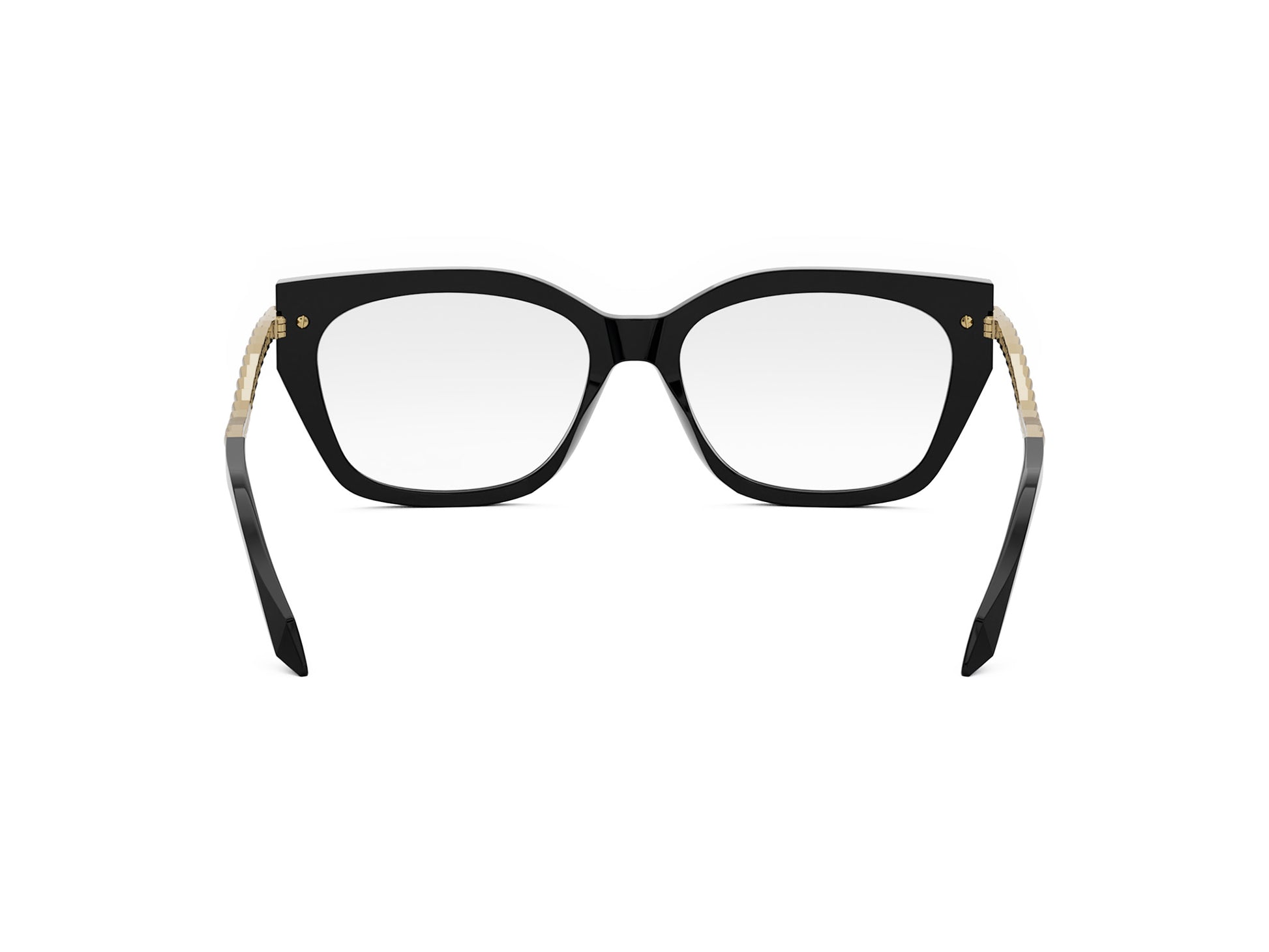 Black Cat-Eye Acetate Eyeglasses