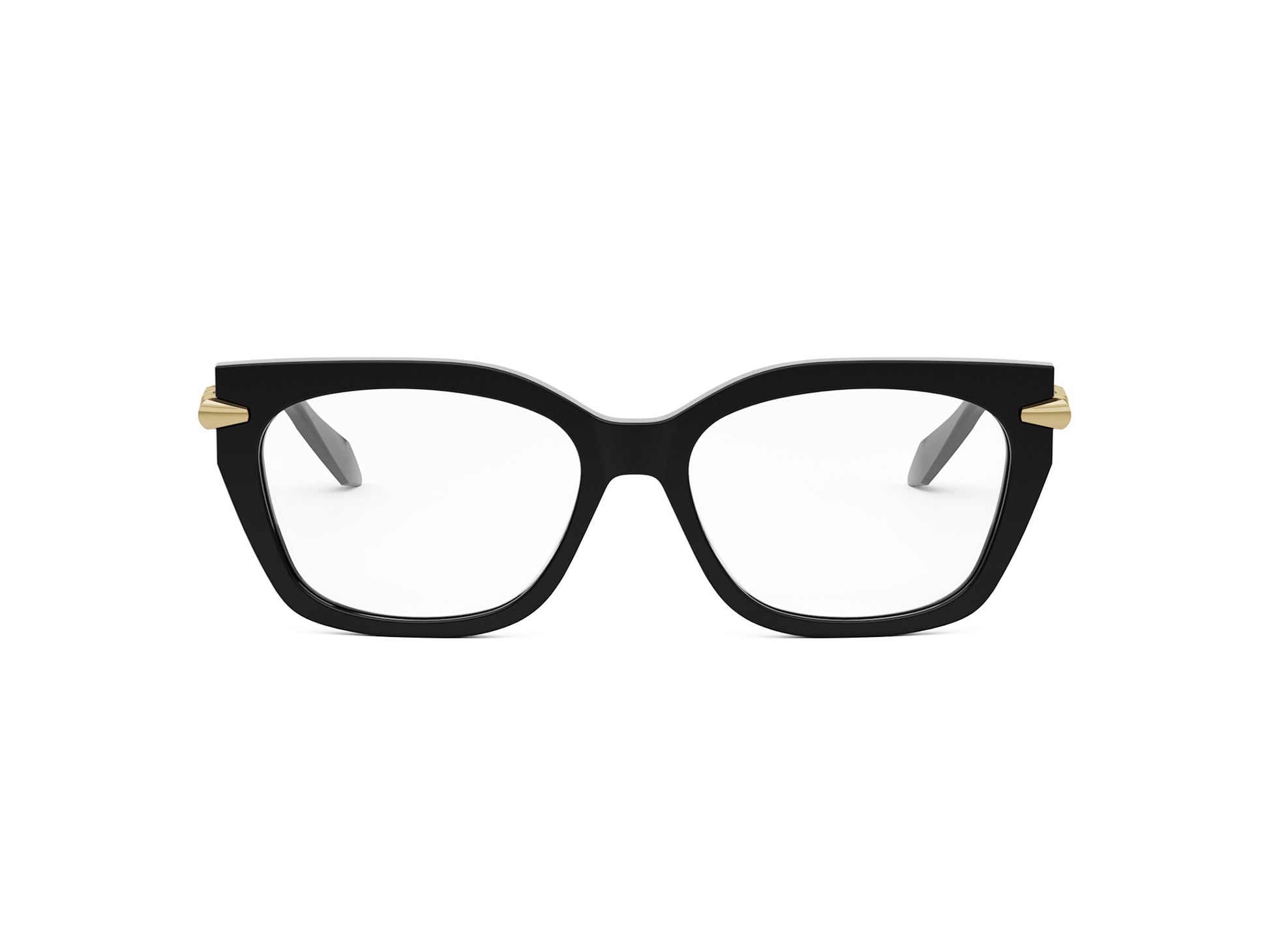 Black Cat-Eye Acetate Eyeglasses