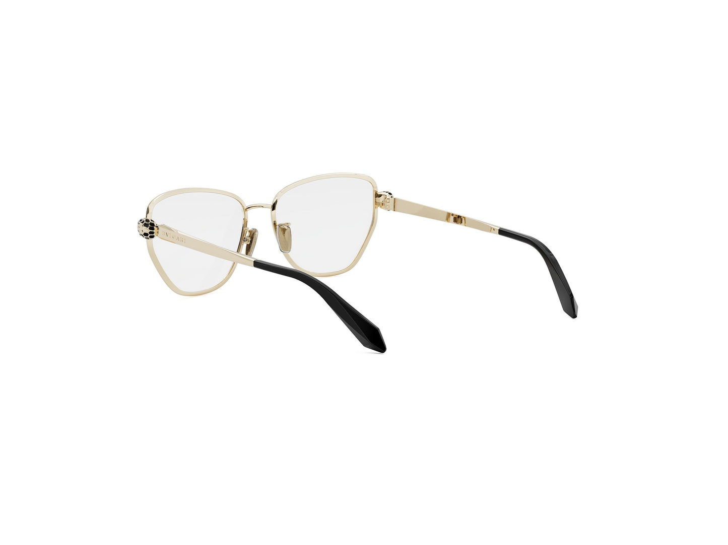 Gold Cat Eye Metal Eyeglasses