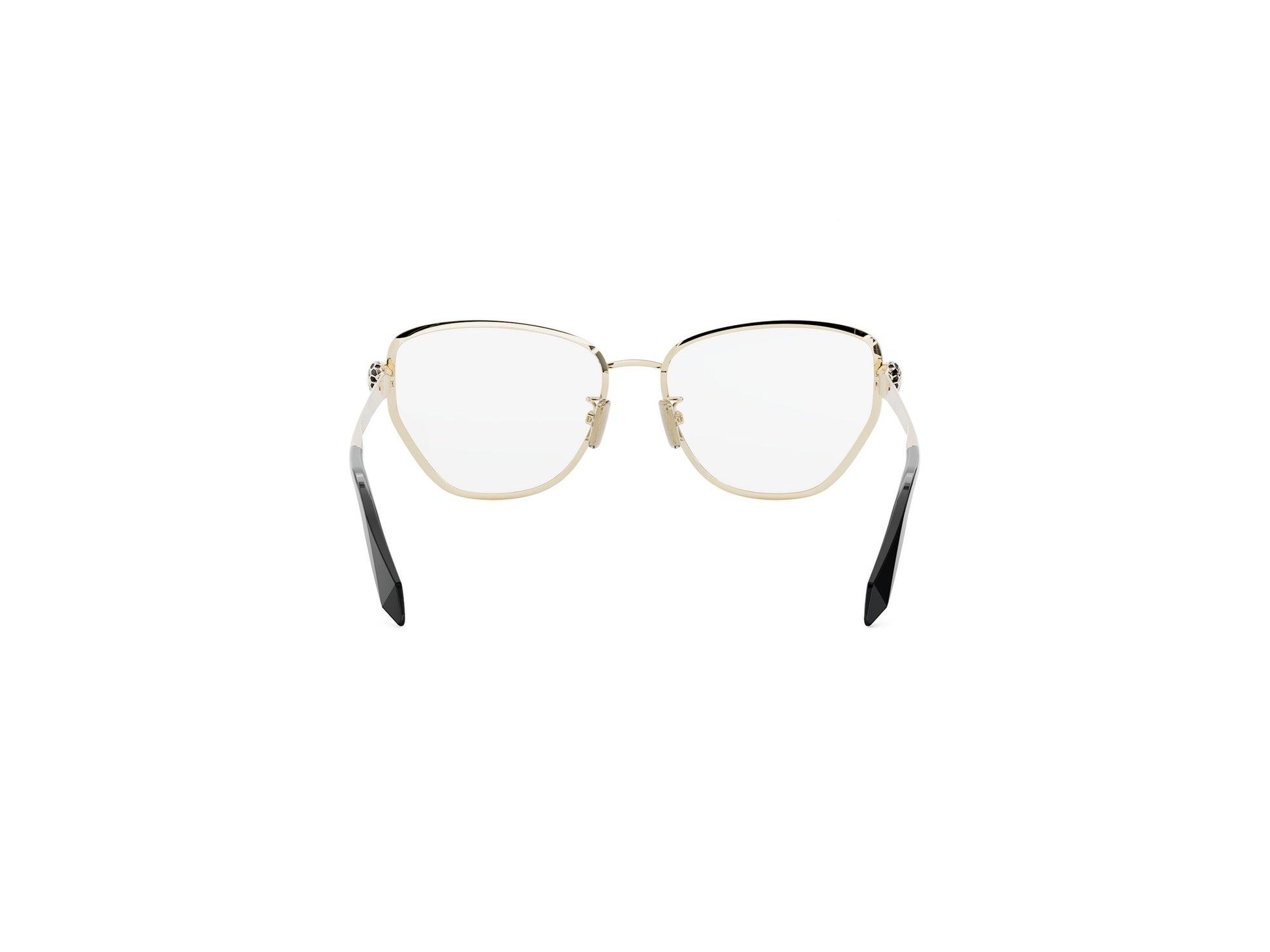 Gold Cat Eye Metal Eyeglasses