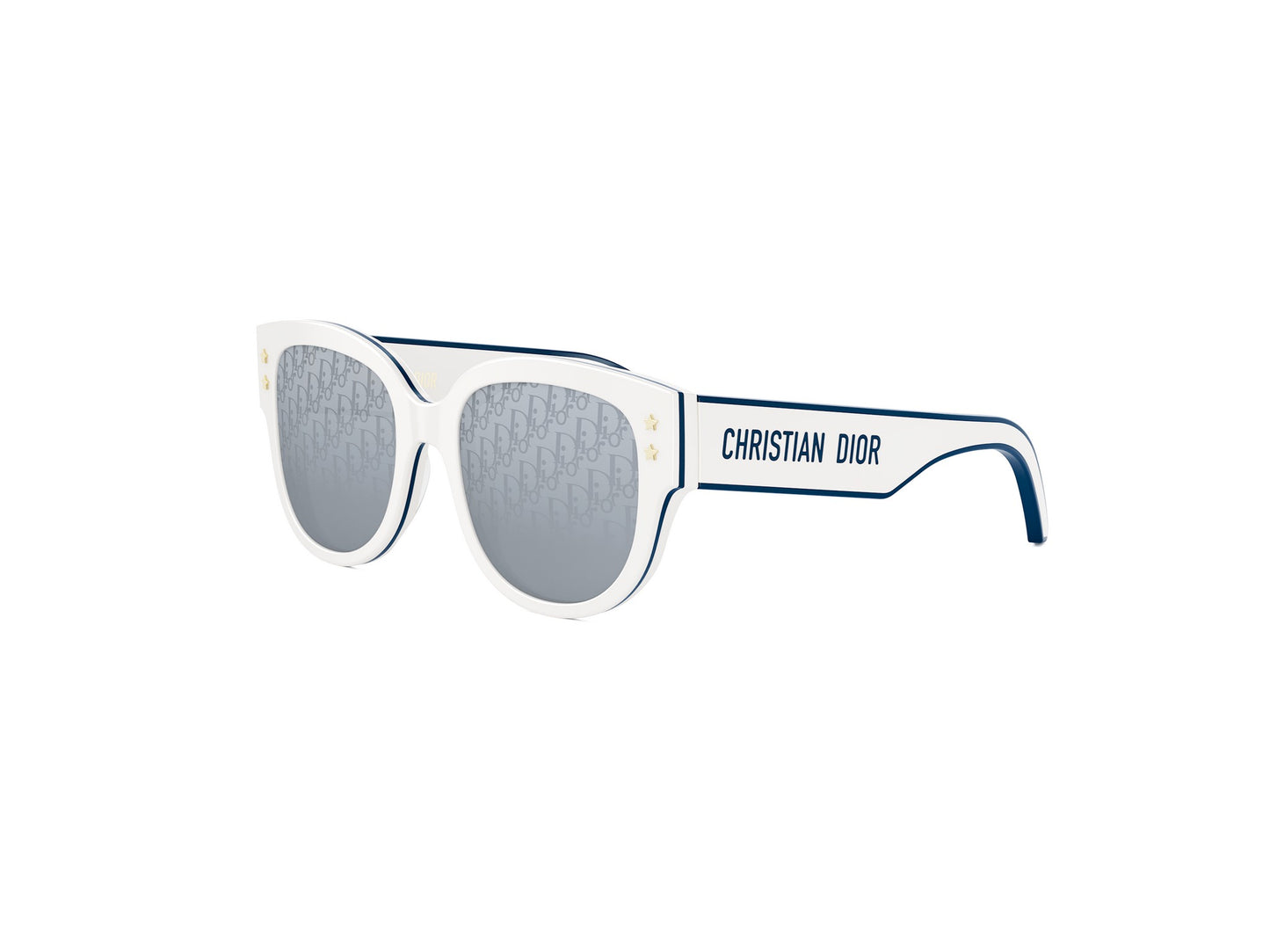 White Butterfly Acetate Sunglasses