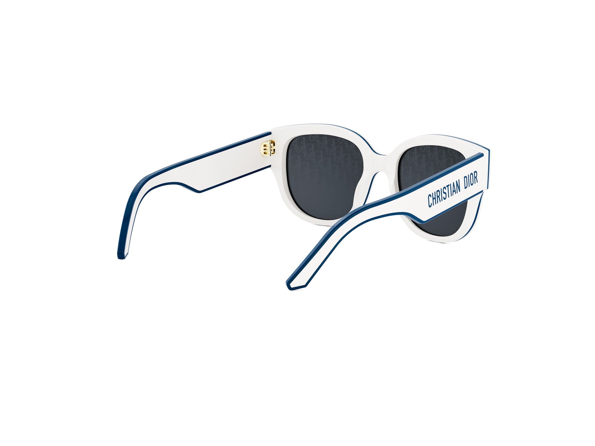 White Butterfly Acetate Sunglasses
