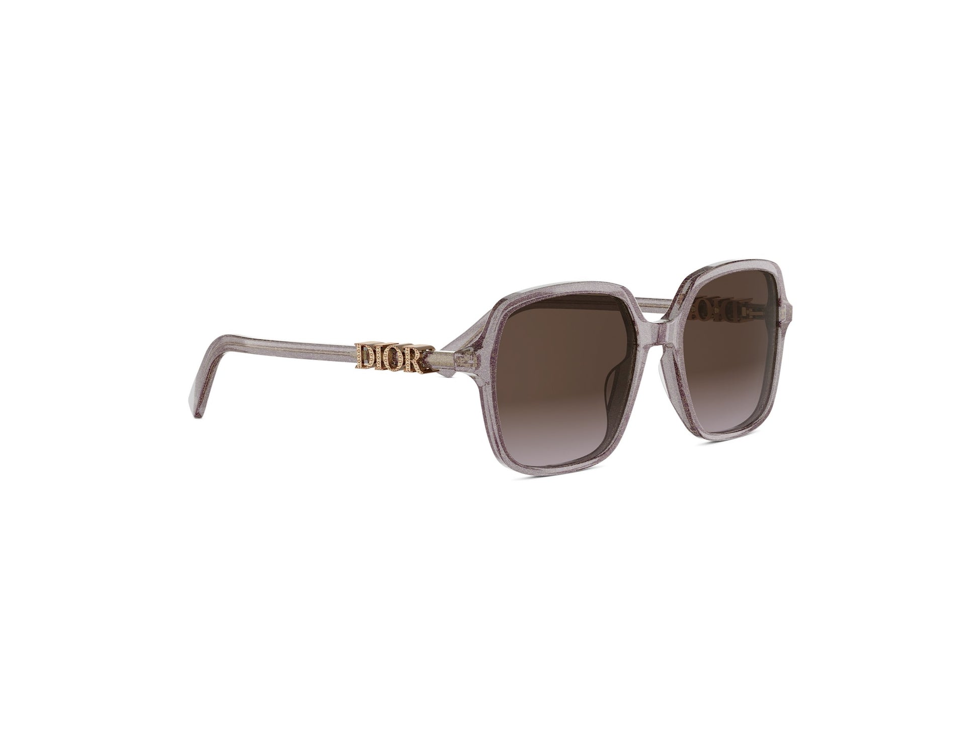 Gray Square Acetate Sunglasses