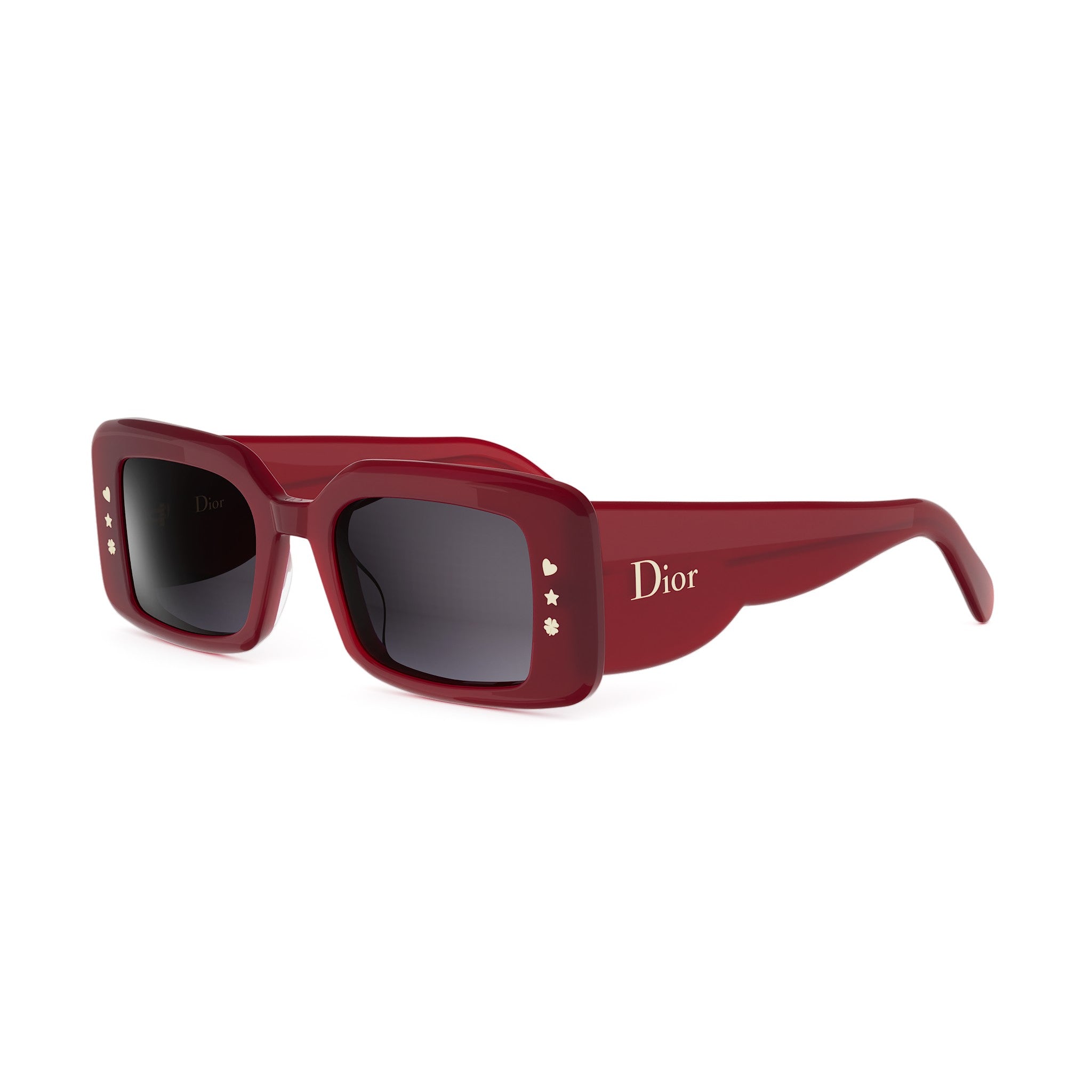DIOR-DiorLuckyCharms S1I Red Rectangular Sunglasses – MEG