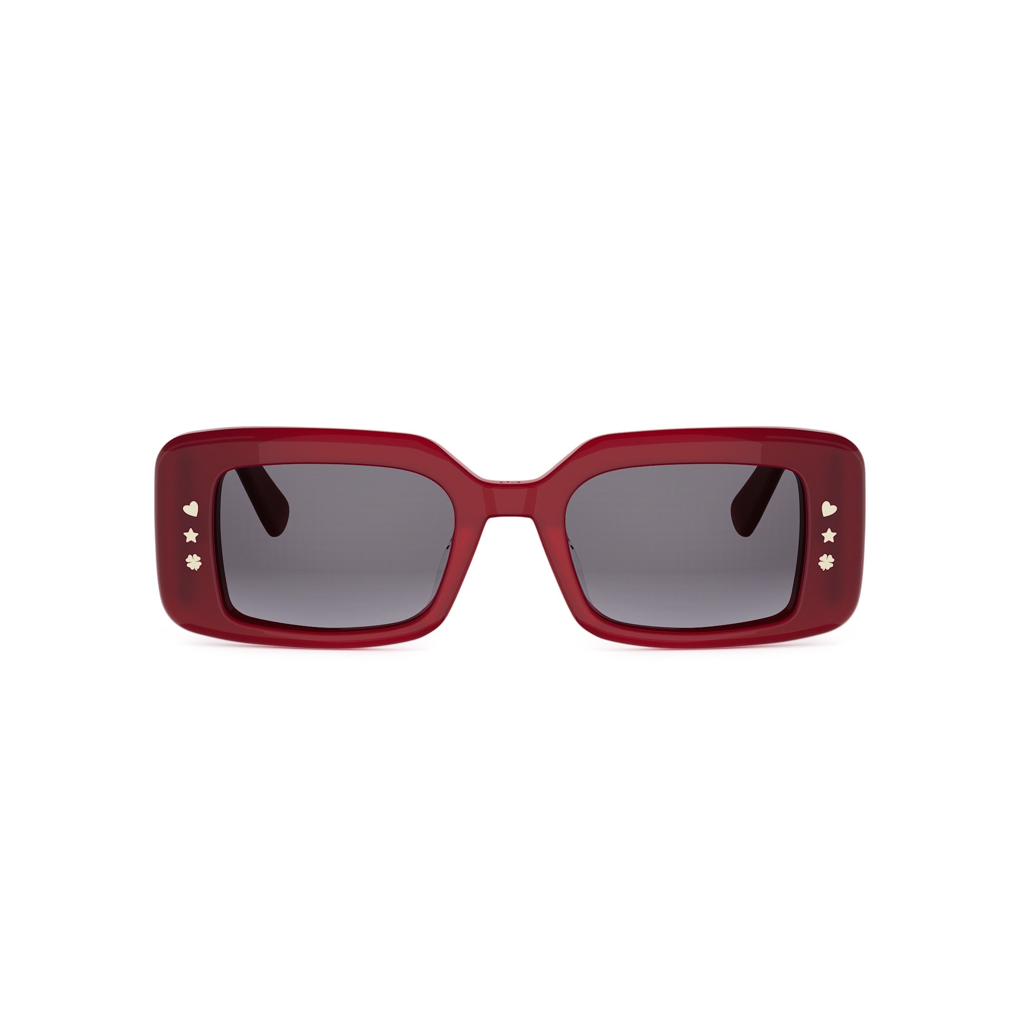 DIOR-DiorLuckyCharms S1I Red Rectangular Sunglasses – MEG