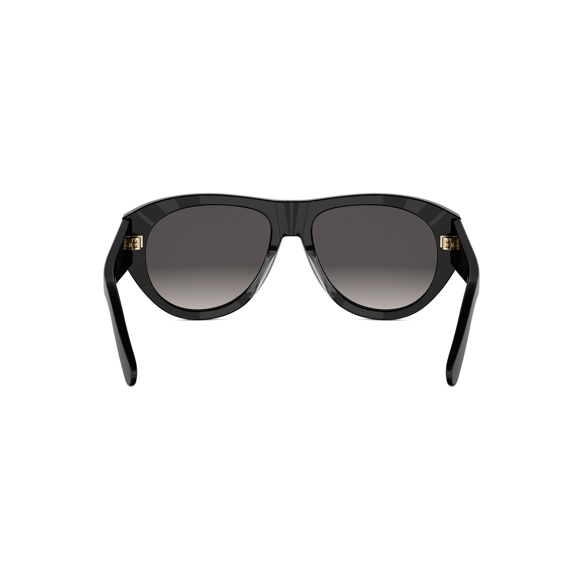 Shiny Pilot Acetate Sunglasses