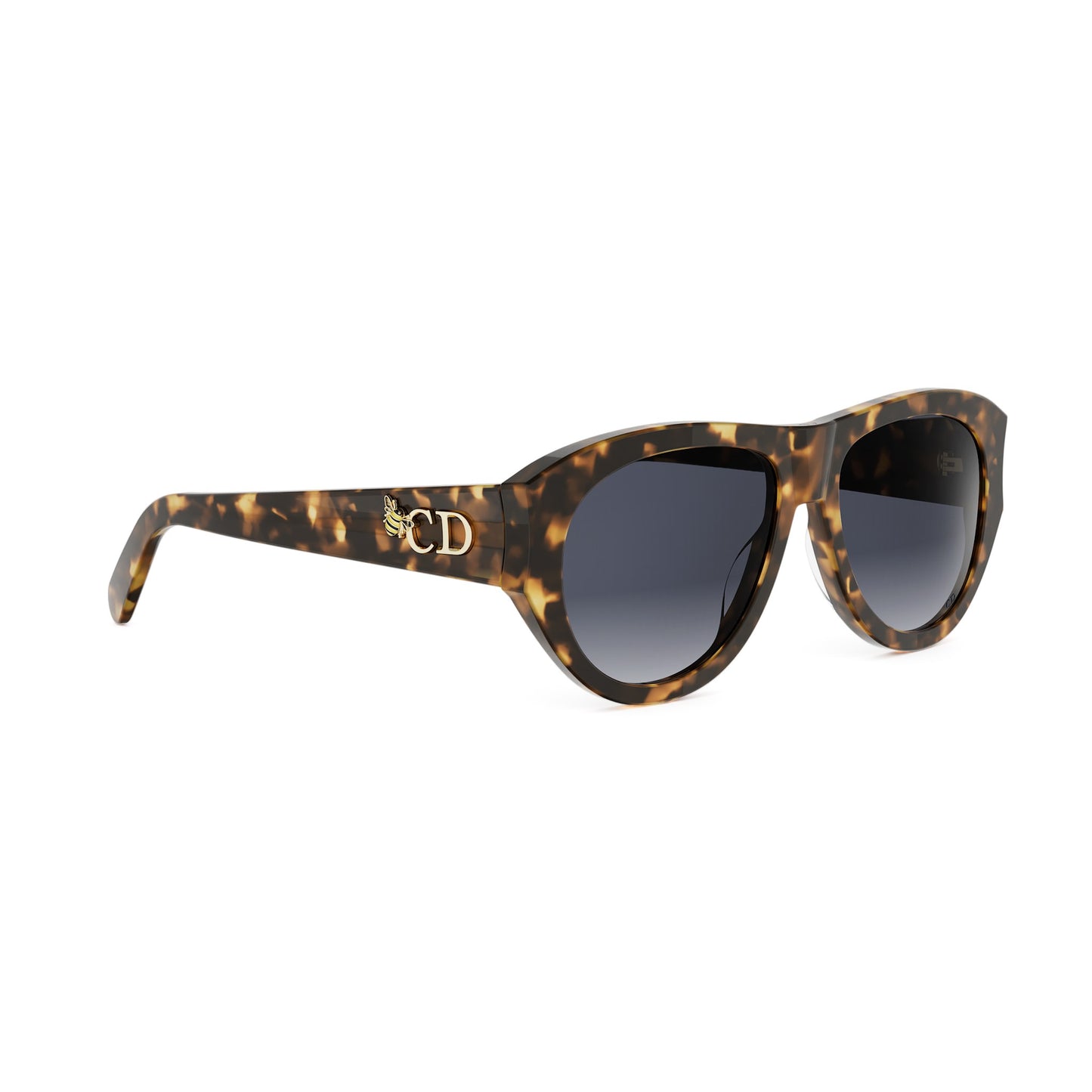Shiny Pilot Acetate Sunglasses