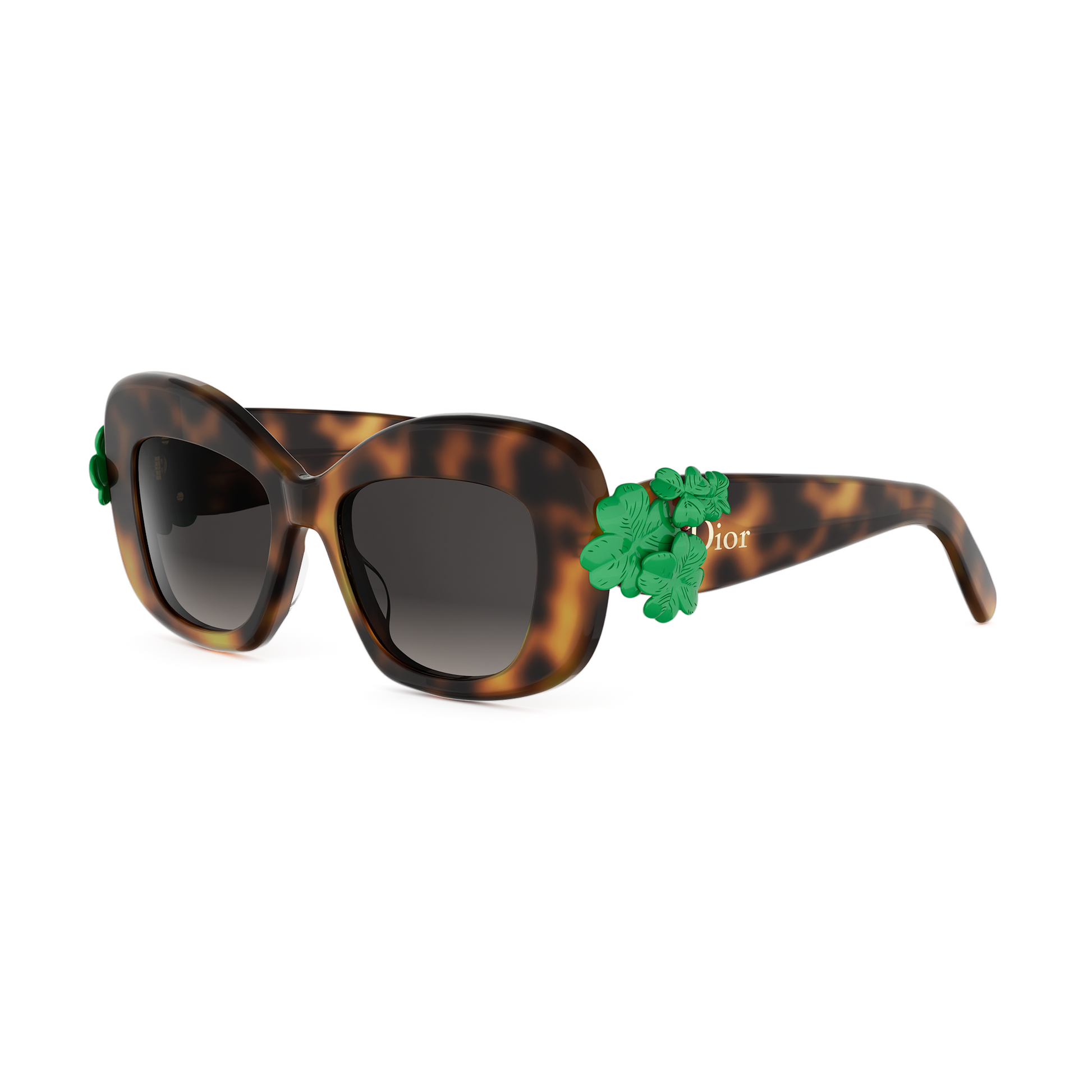 Shiny Butterfly Acetate Sunglasses