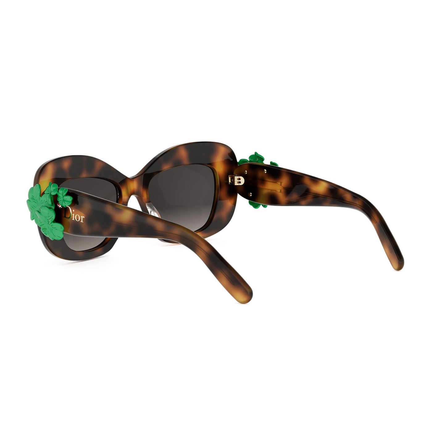 Shiny Butterfly Acetate Sunglasses