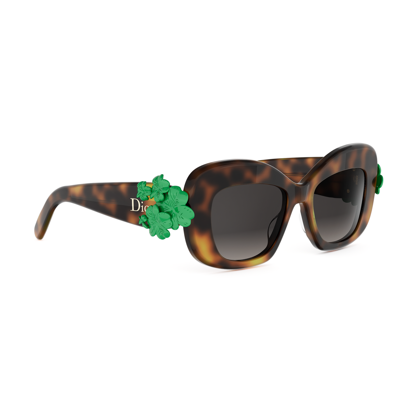 Shiny Butterfly Acetate Sunglasses