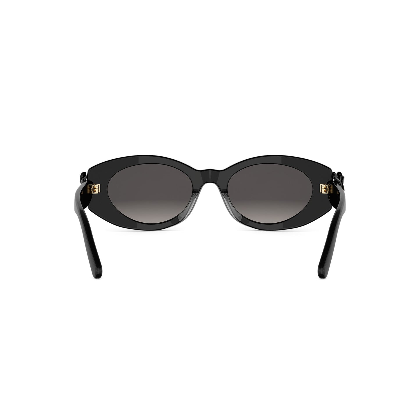 Shiny Oval Acetate Sunglasses