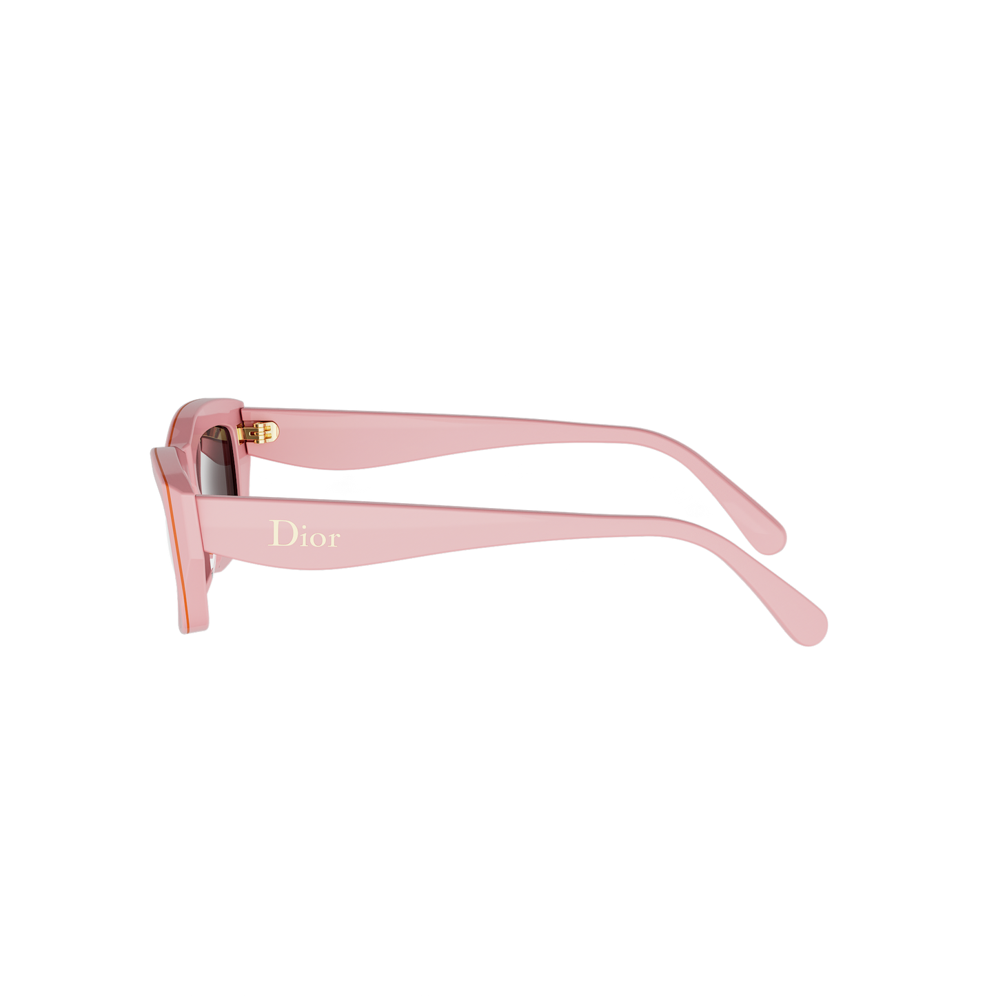 Rectangular Cat-eye Acetate Sunglasses