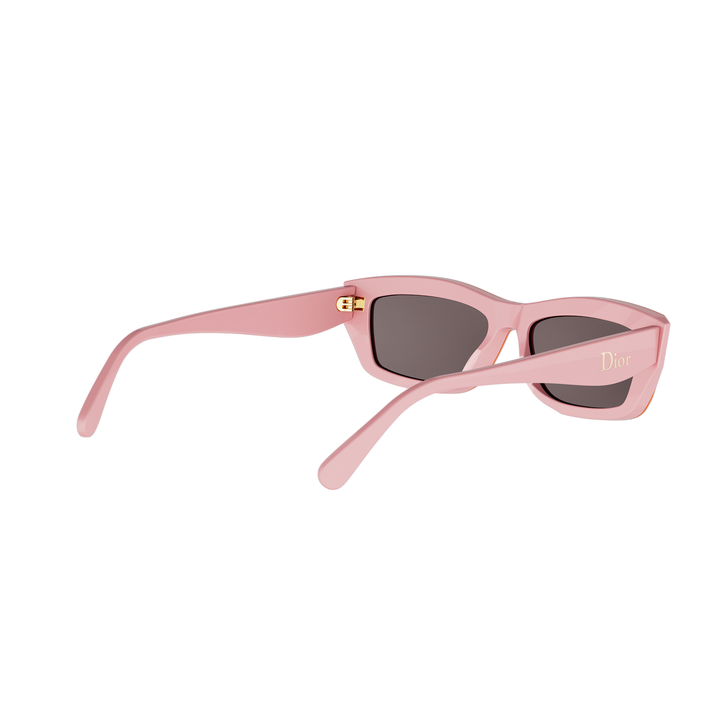 Rectangular Cat-eye Acetate Sunglasses