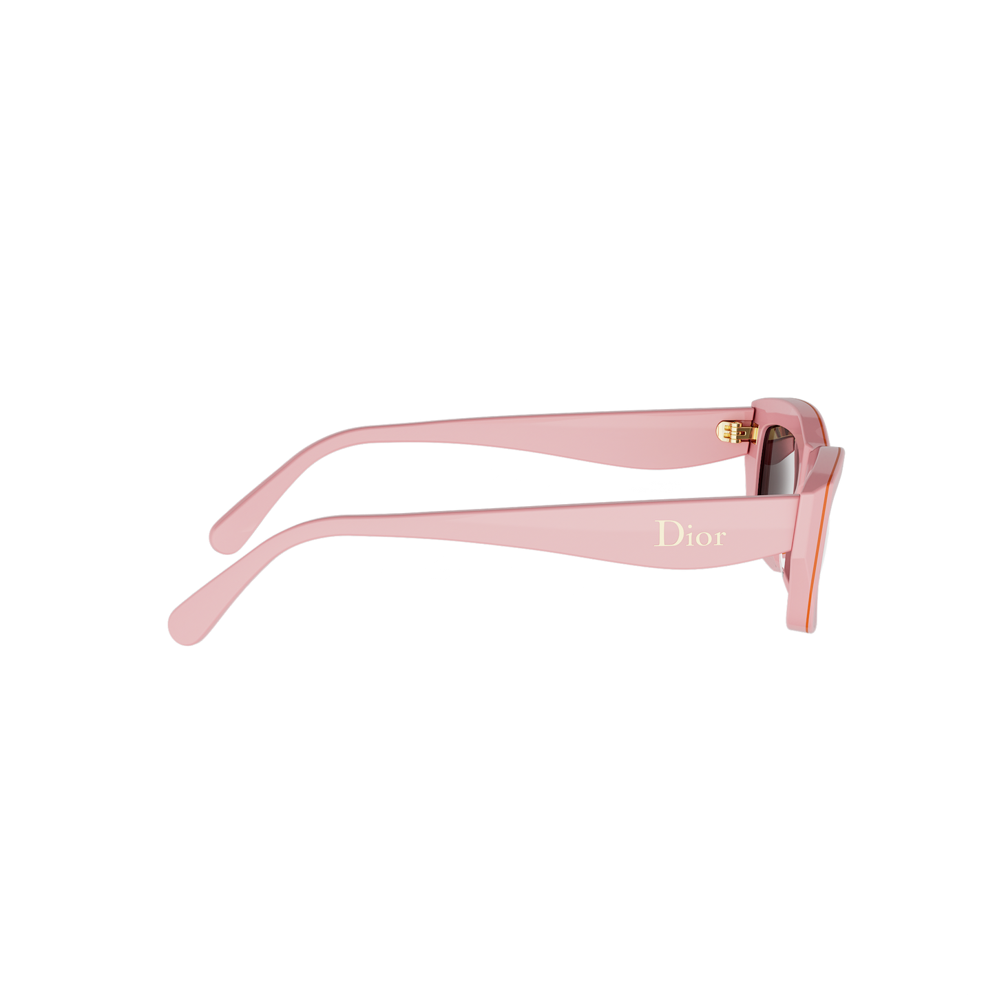 Rectangular Cat-eye Acetate Sunglasses