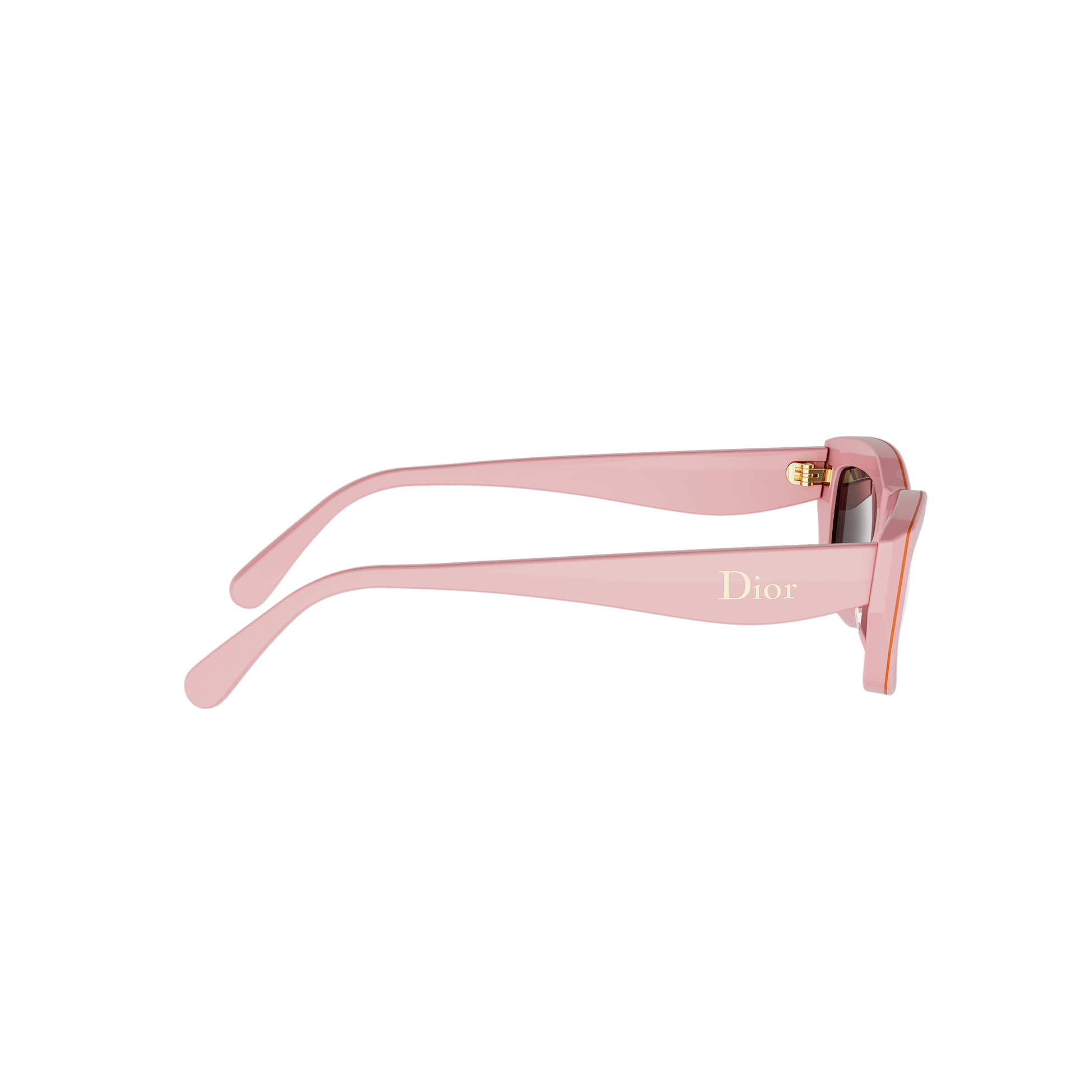 Rectangular Cat-eye Acetate Sunglasses