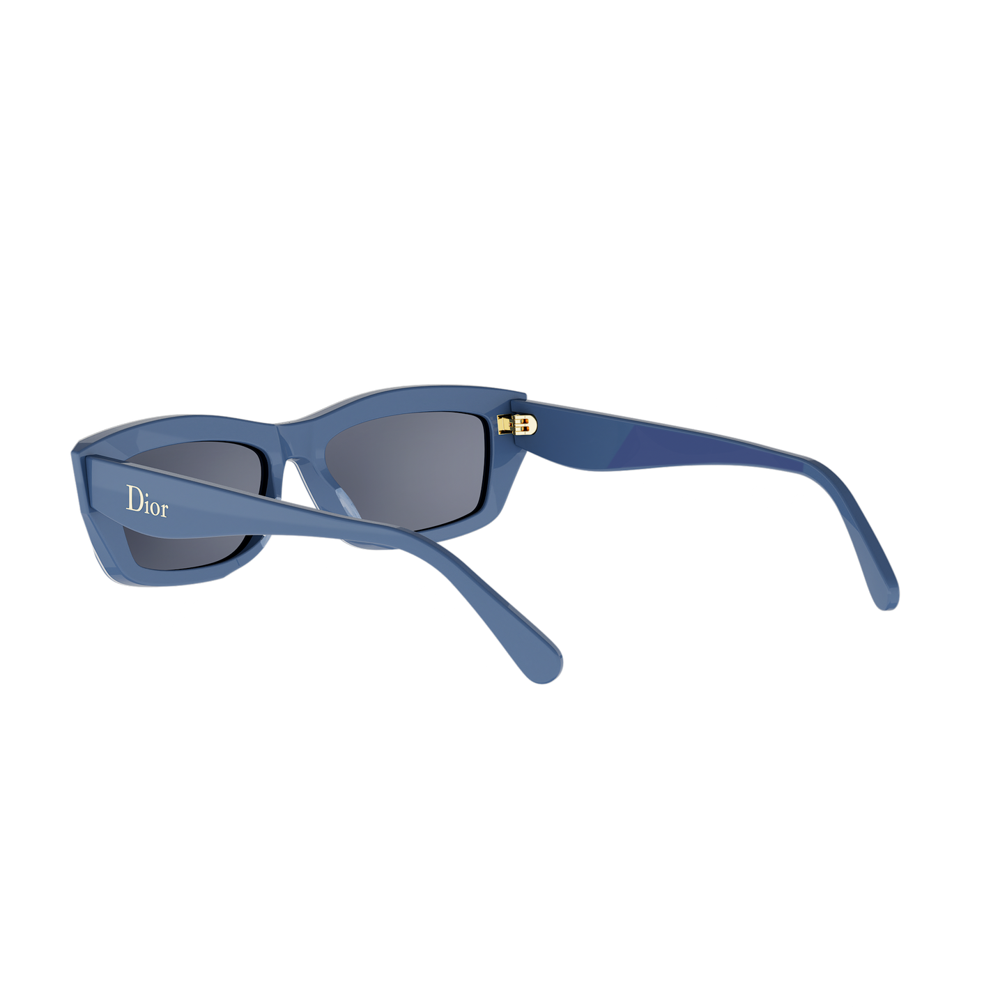 Rectangular Cat-eye Acetate Sunglasses