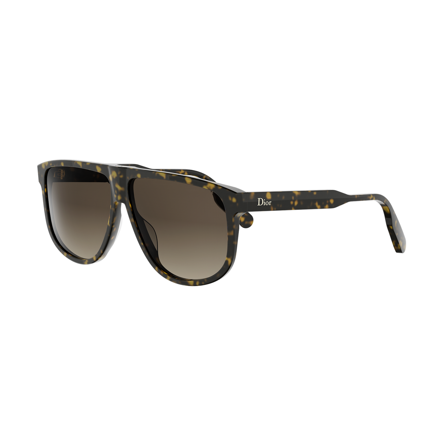 Havana Pilot Acetate Sunglasses