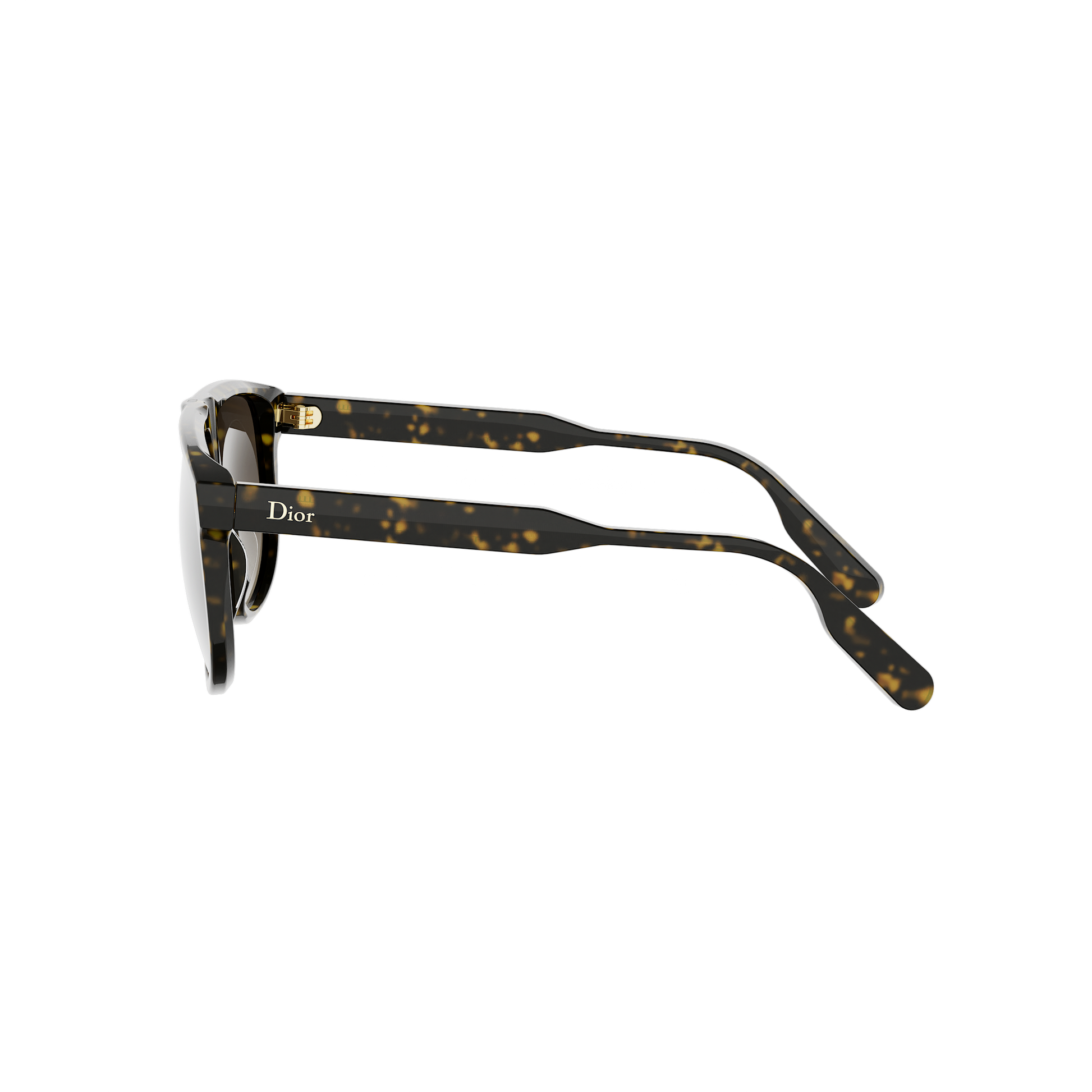 Havana Pilot Acetate Sunglasses