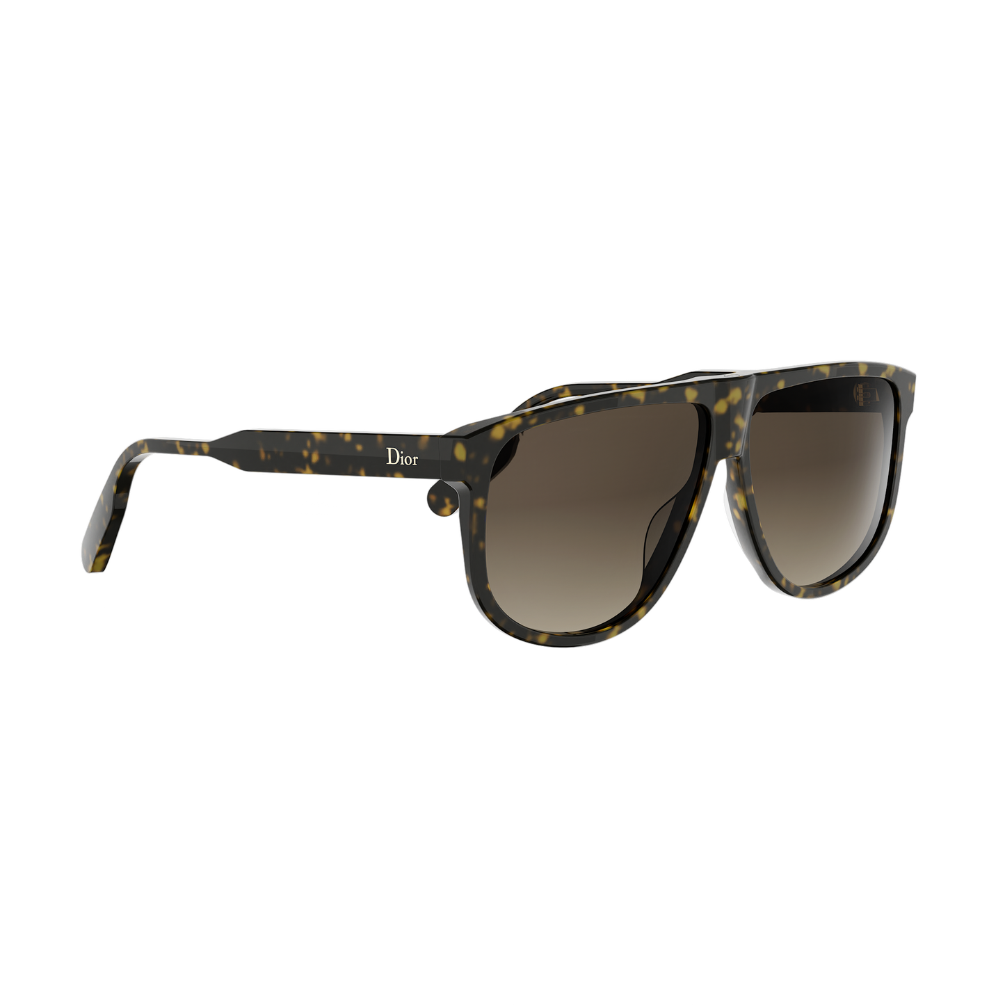 Havana Pilot Acetate Sunglasses