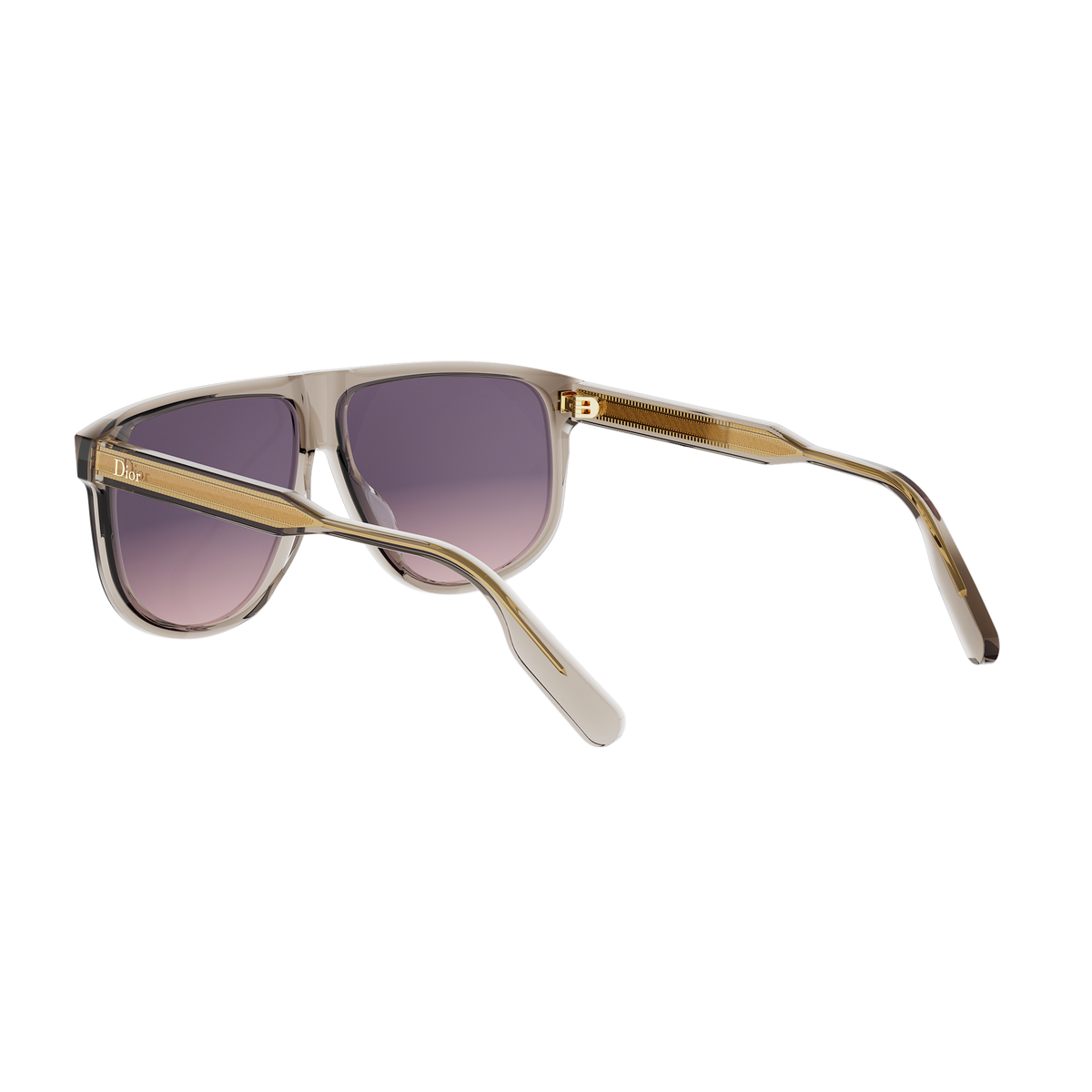 Havana Pilot Acetate Sunglasses