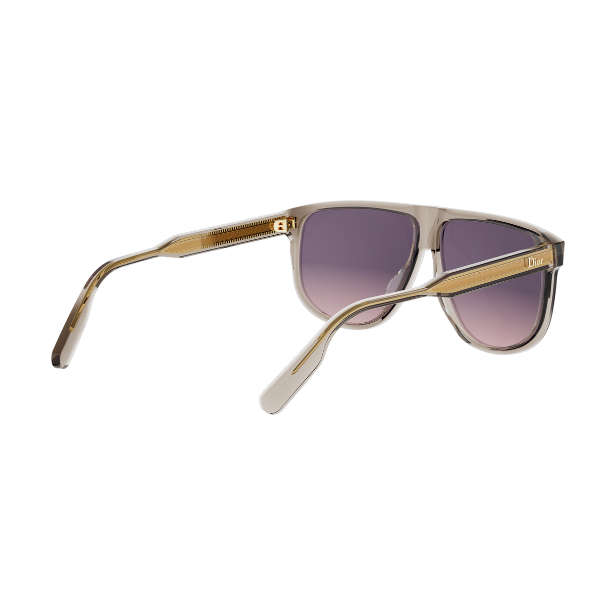 Havana Pilot Acetate Sunglasses