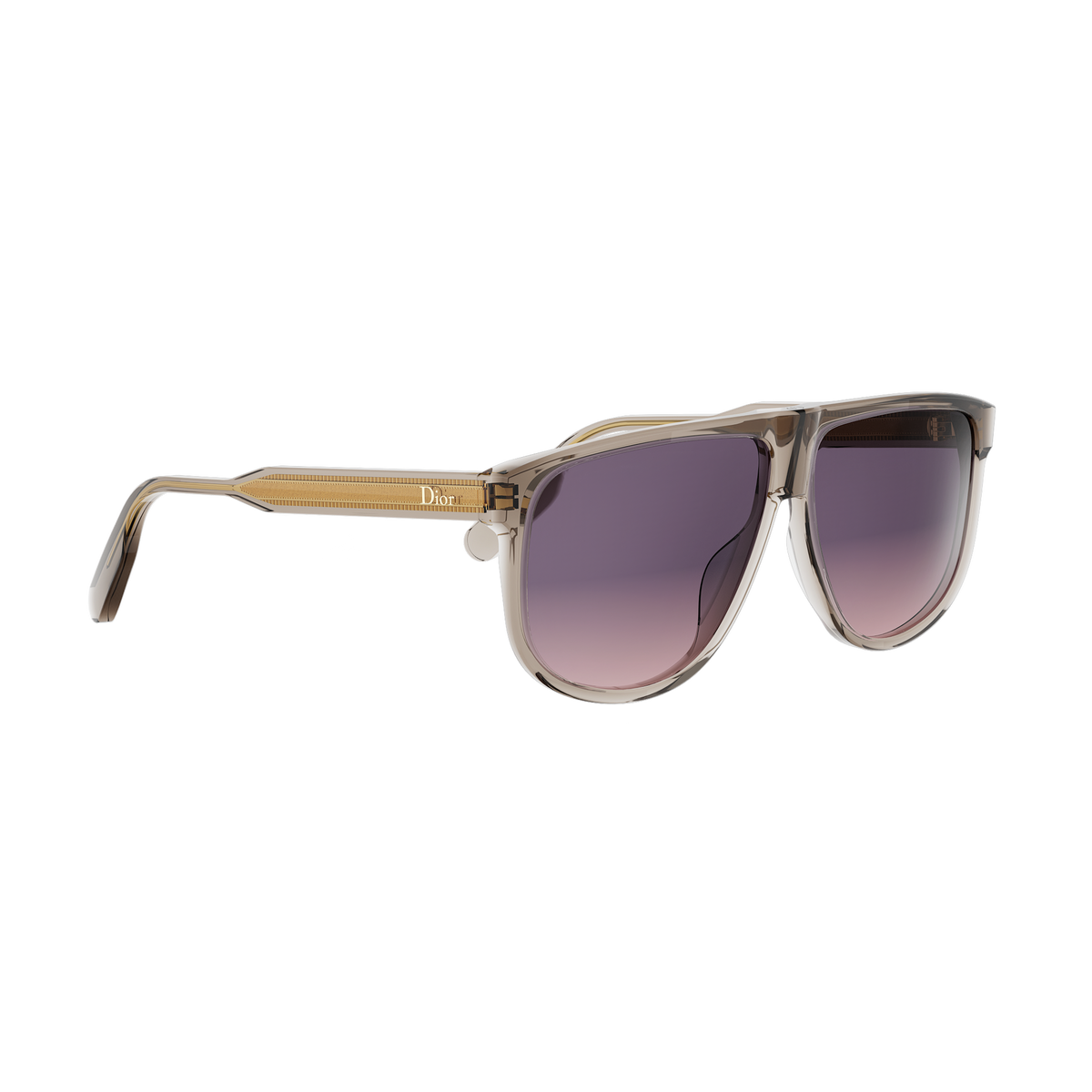 Havana Pilot Acetate Sunglasses