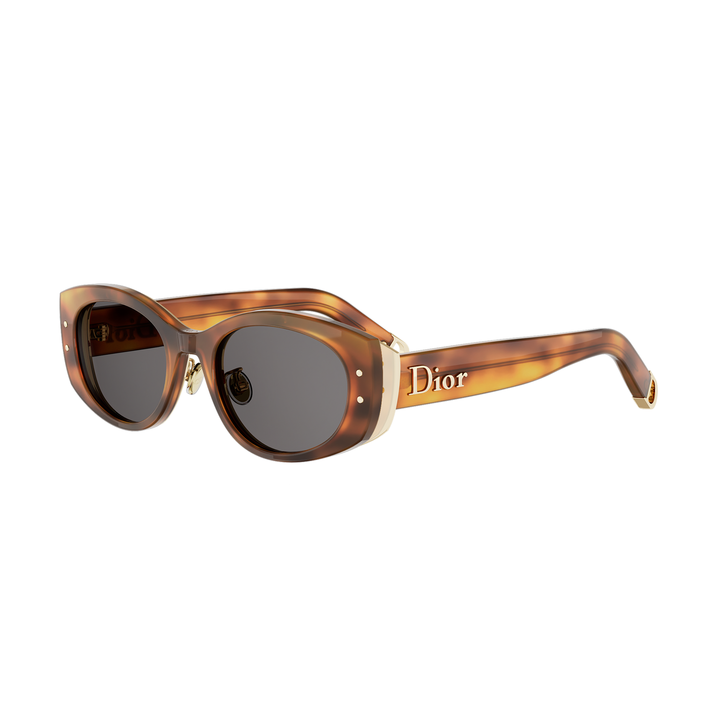 Oval Acetate Sunglasses