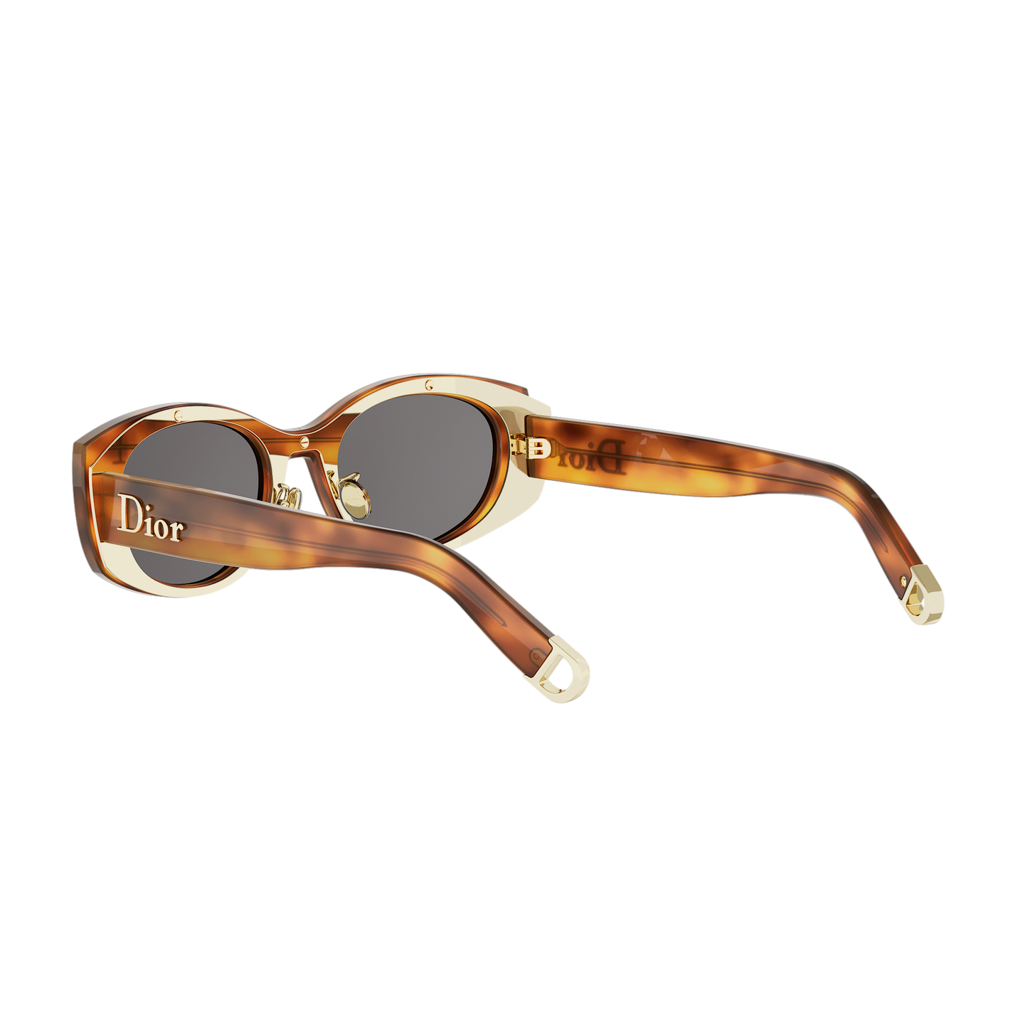 Oval Acetate Sunglasses