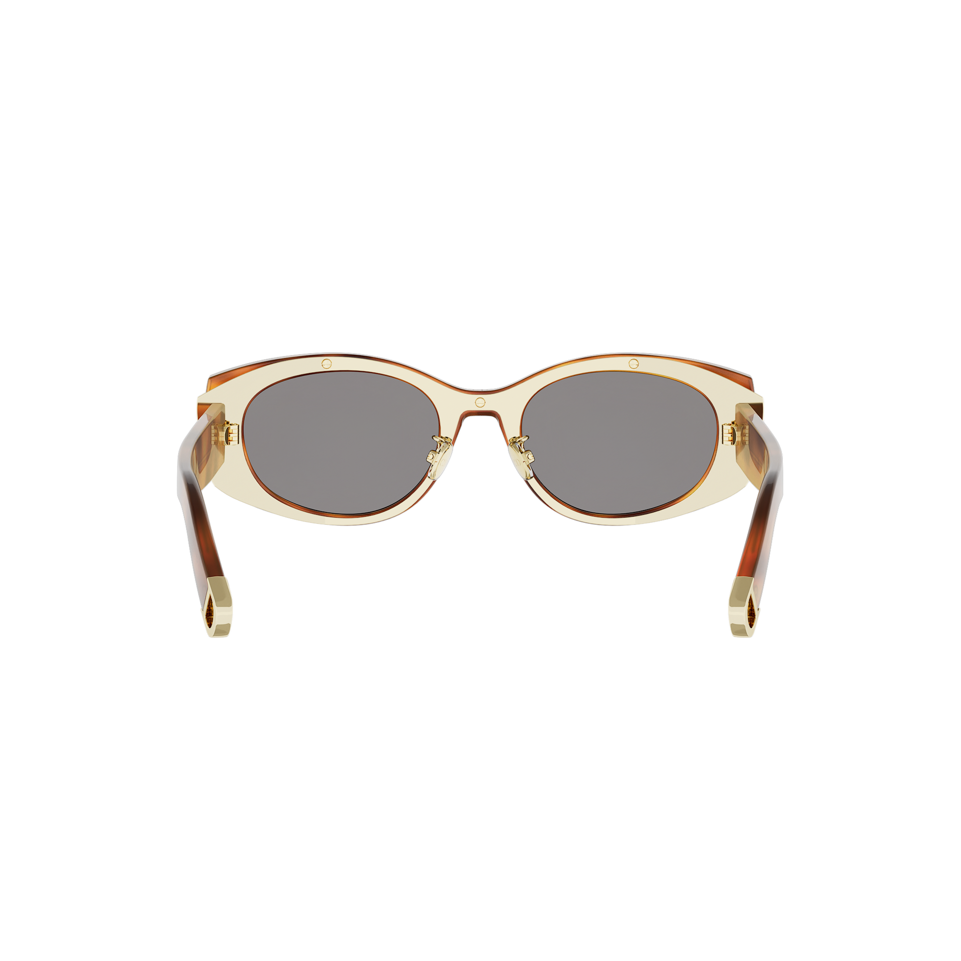 Oval Acetate Sunglasses