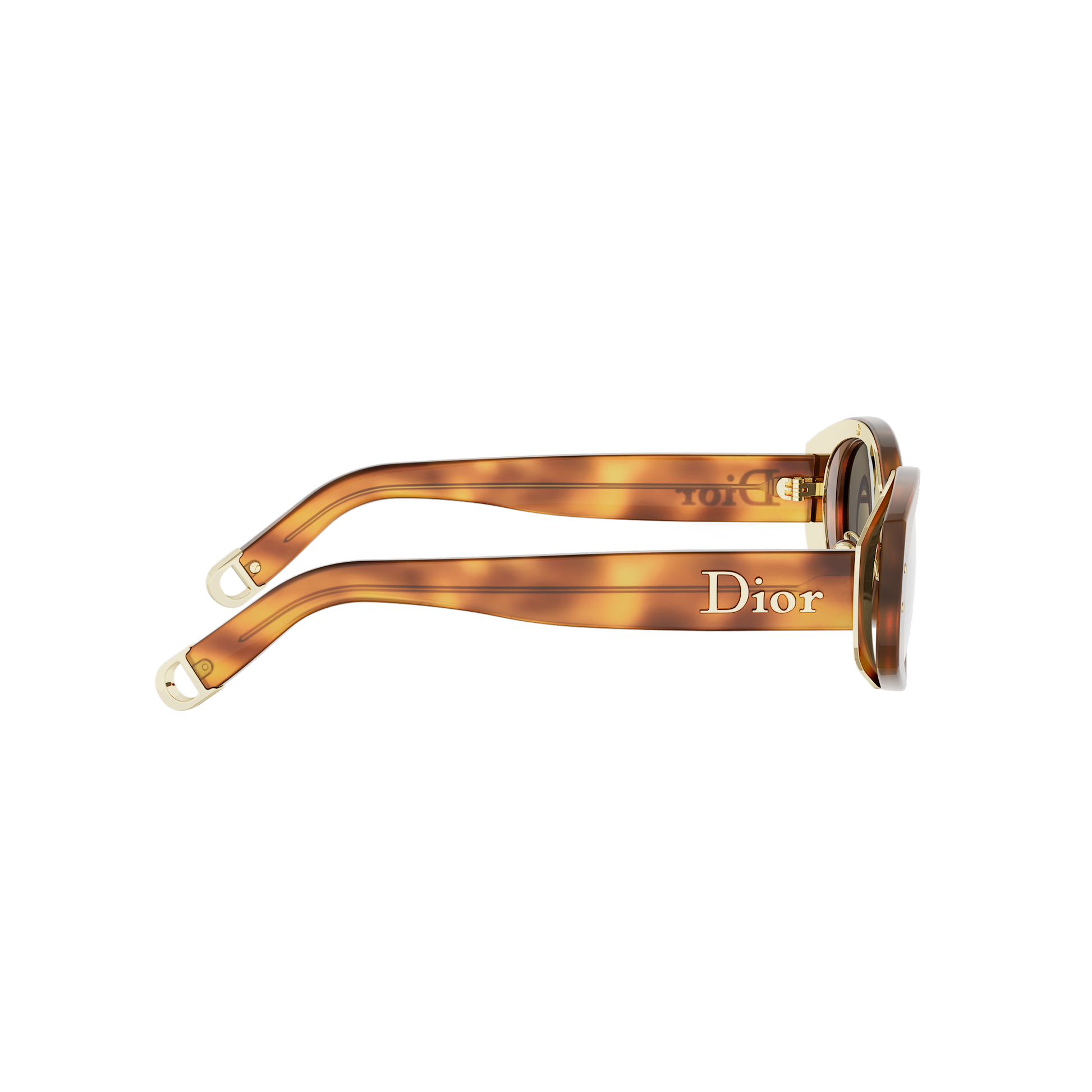 Oval Acetate Sunglasses