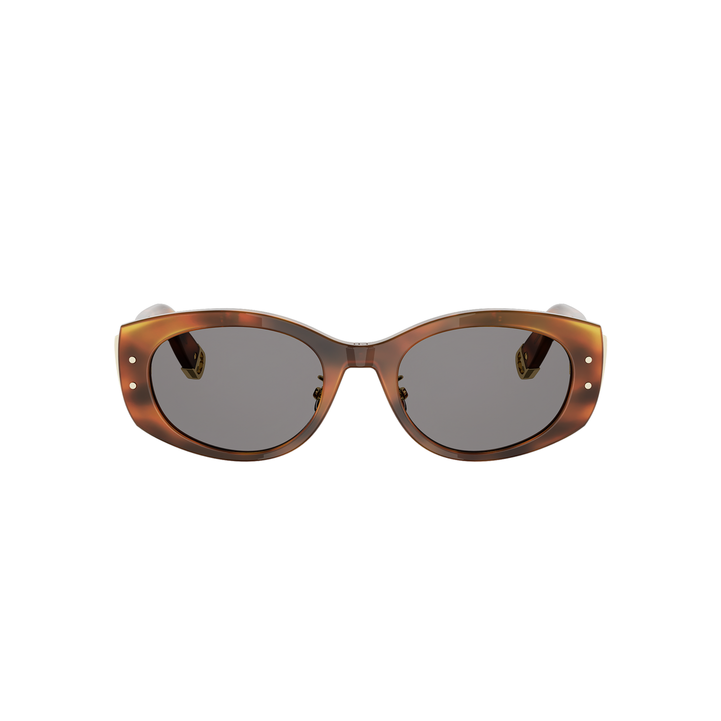 Oval Acetate Sunglasses