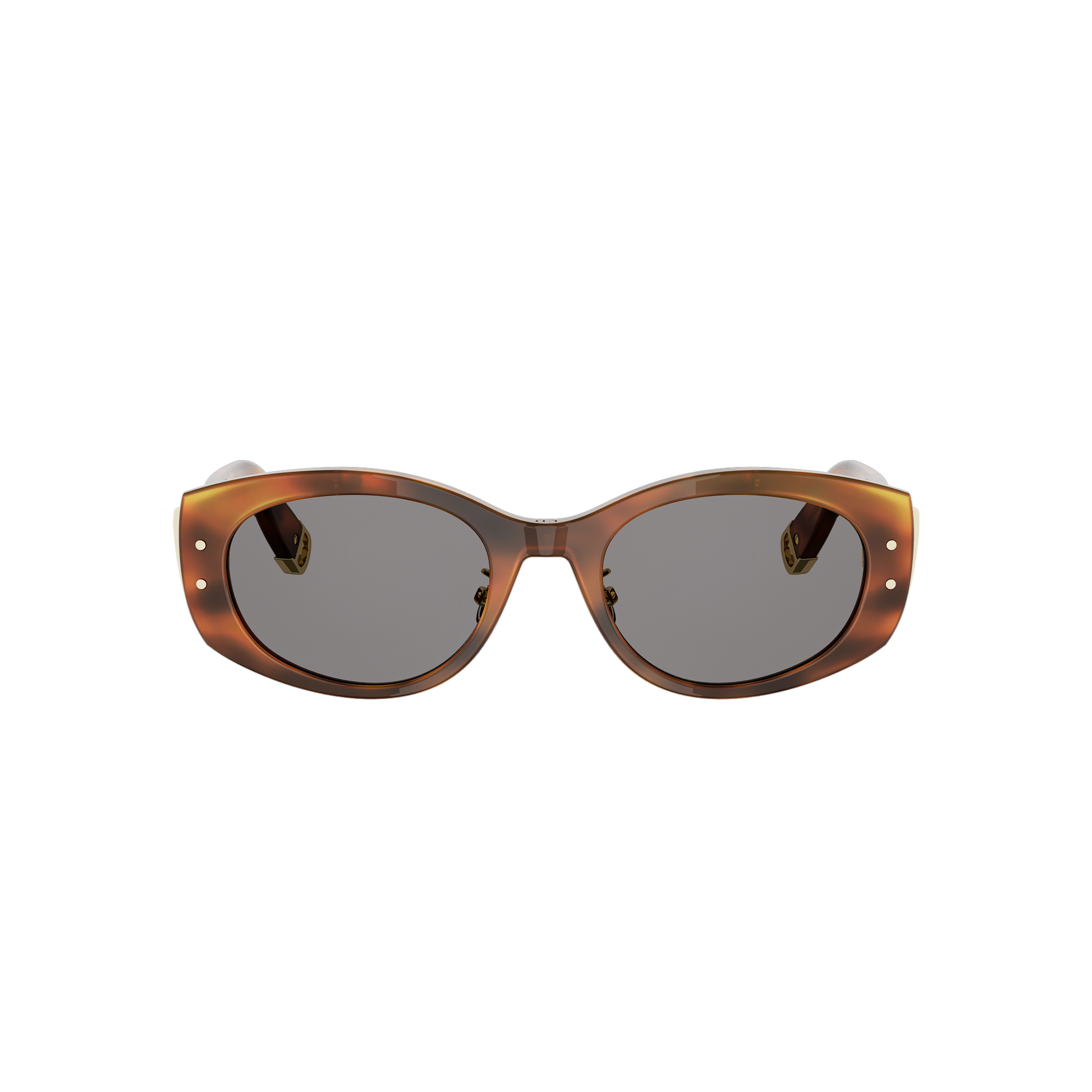 Oval Acetate Sunglasses