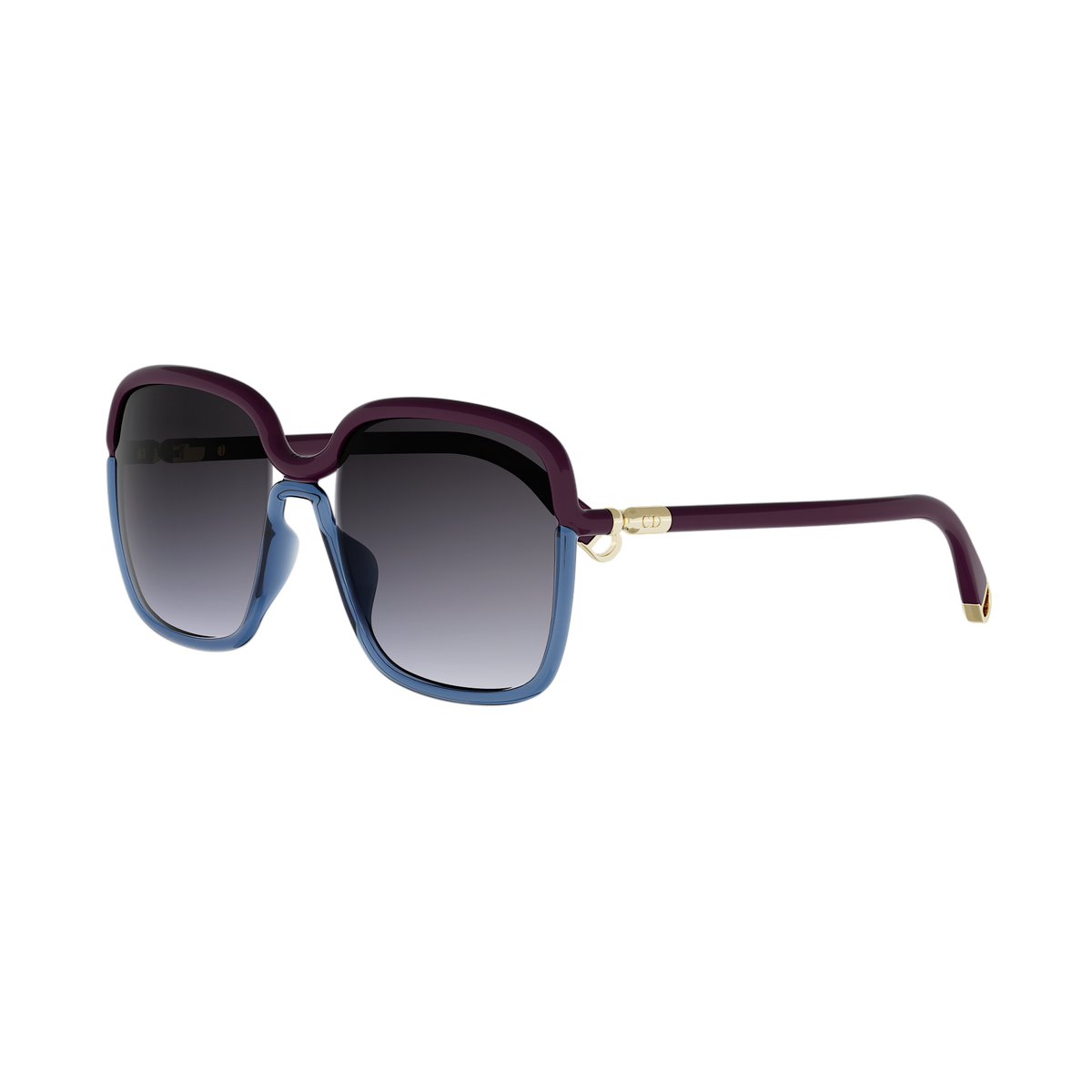 Oversized Square Acetate Sunglasses