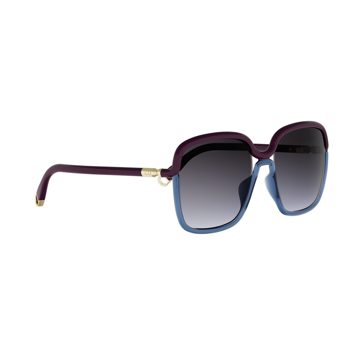 Oversized Square Acetate Sunglasses