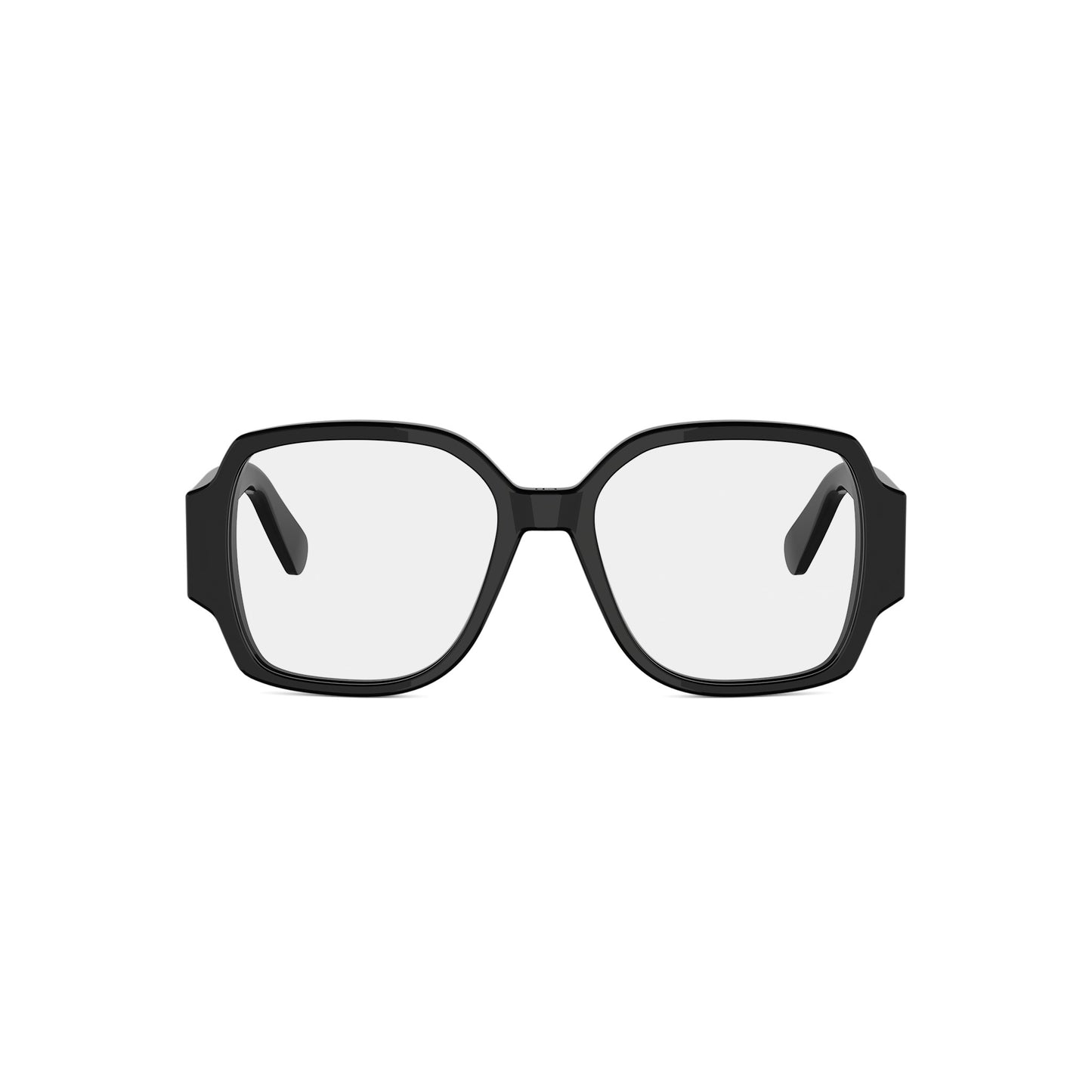 Shiny Rectangular Acetate Eyeglasses
