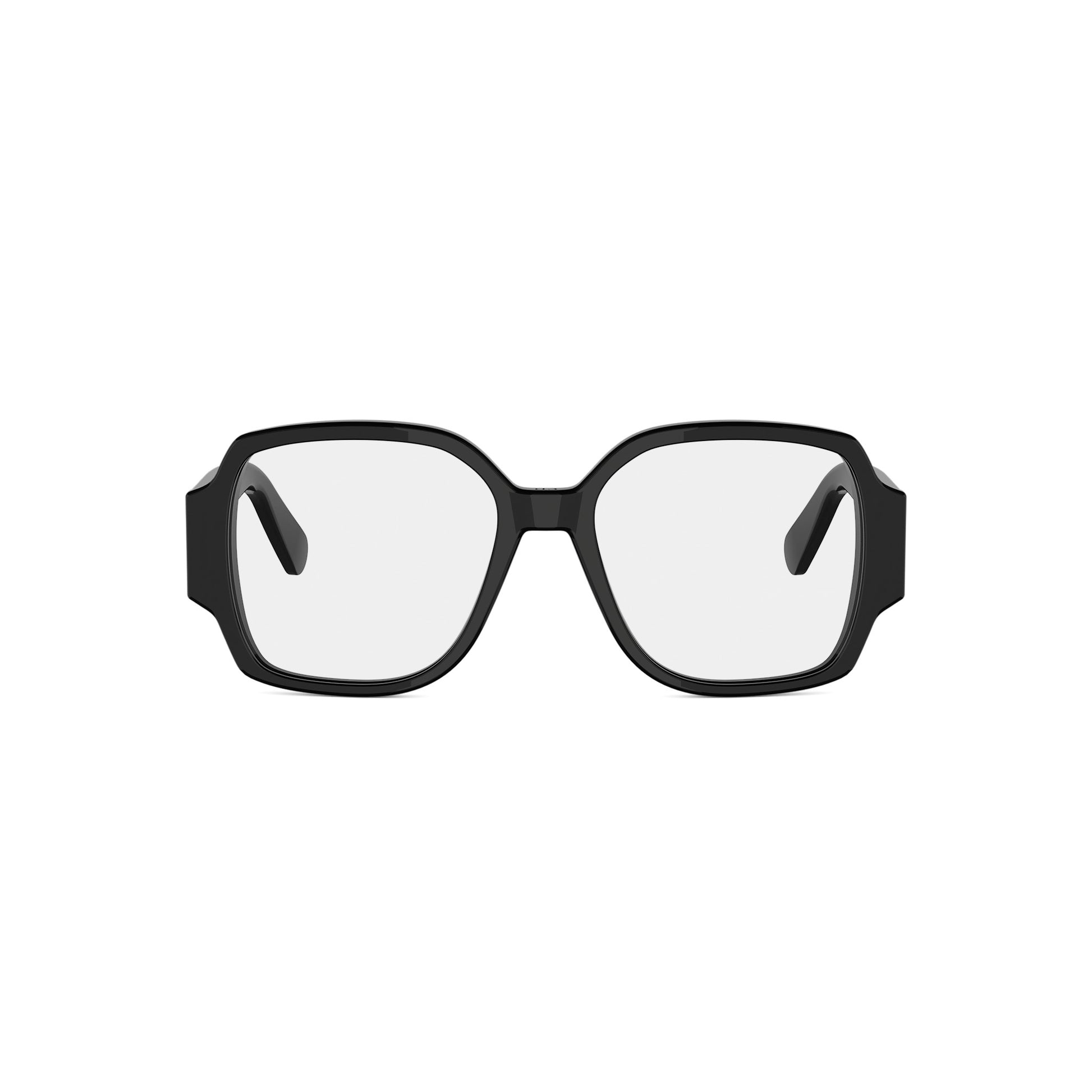 Shiny Rectangular Acetate Eyeglasses