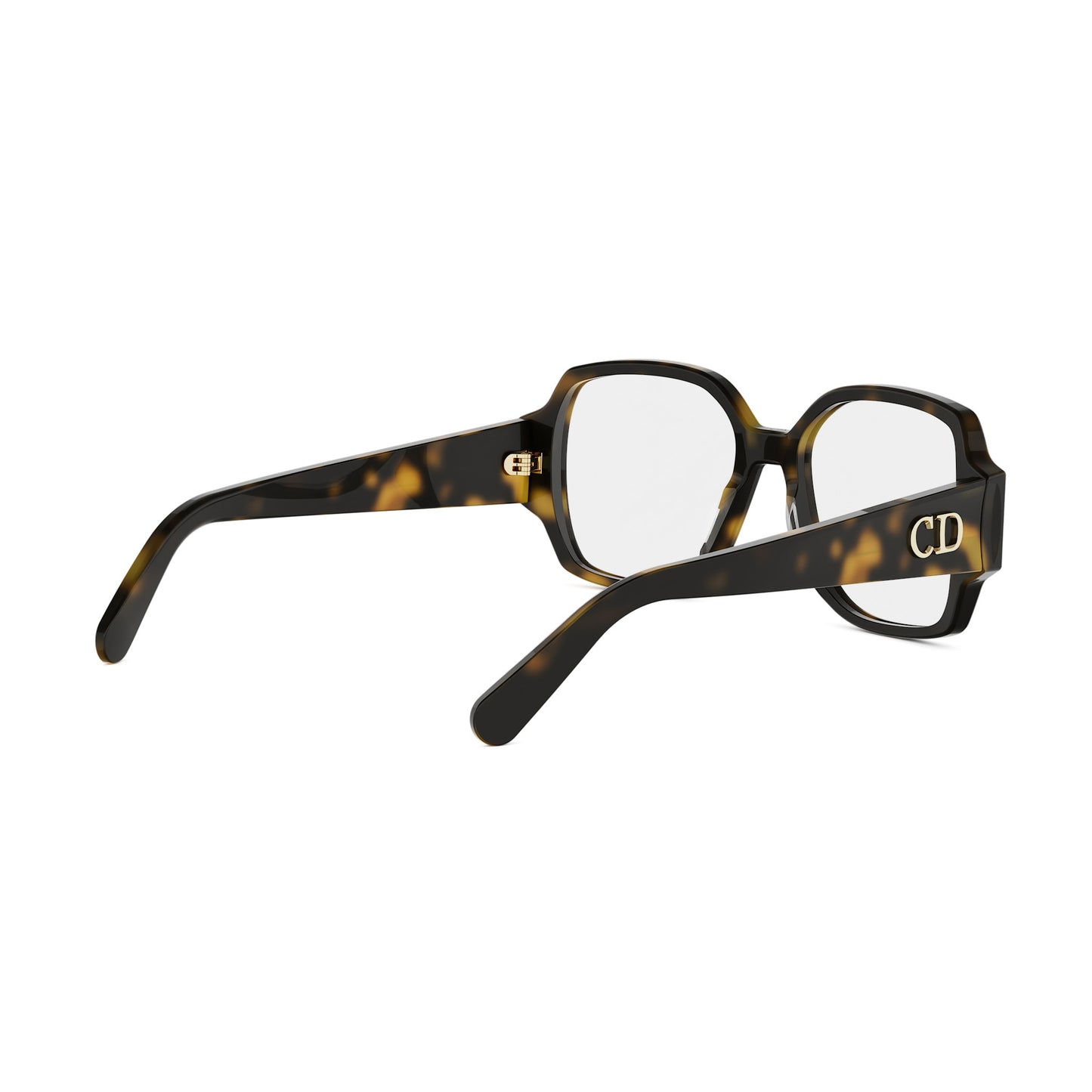 Shiny Rectangular Acetate Eyeglasses