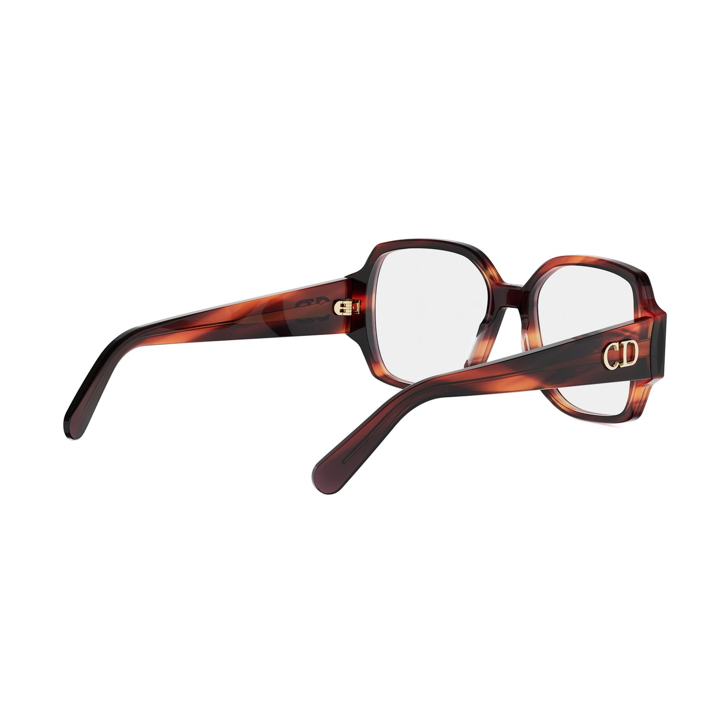 Shiny Rectangular Acetate Eyeglasses