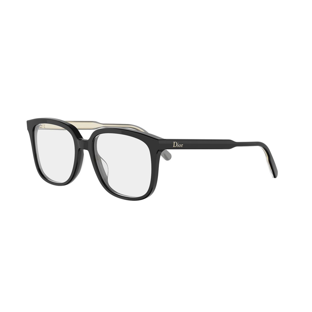 Rectangular Combination Eyeglasses