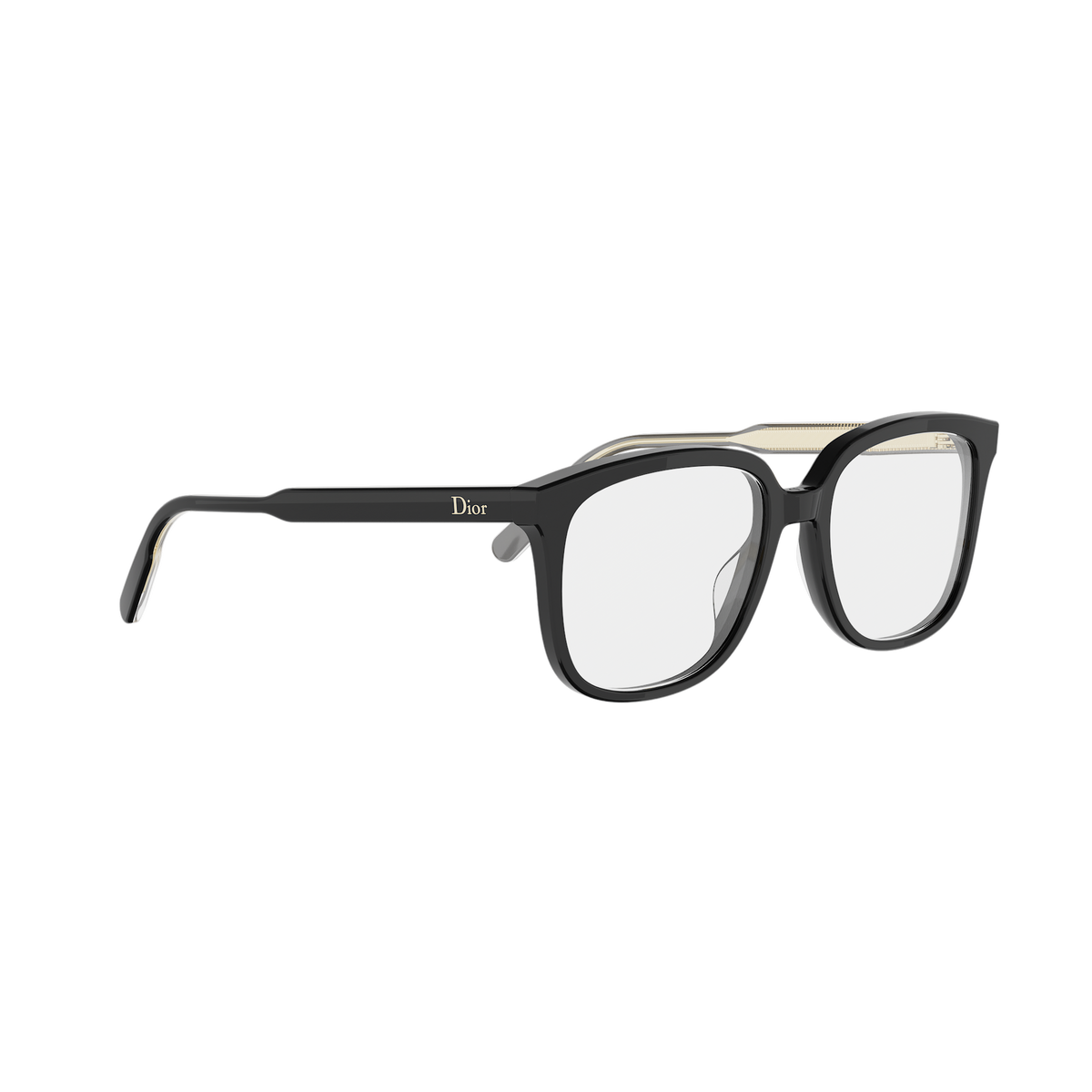 Rectangular Combination Eyeglasses